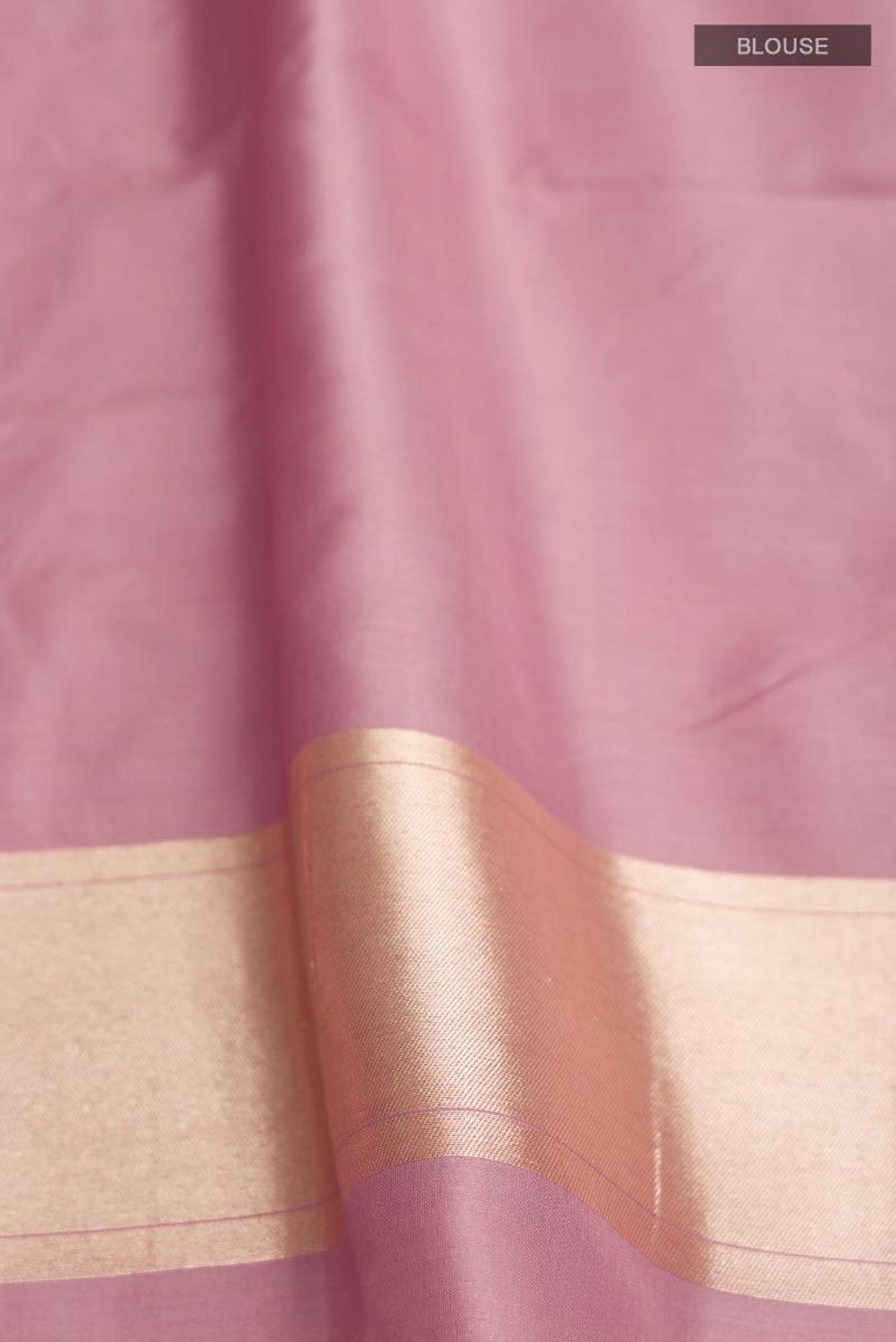 Chameli Chic-Pastel Pink Banarasi Silk Saree