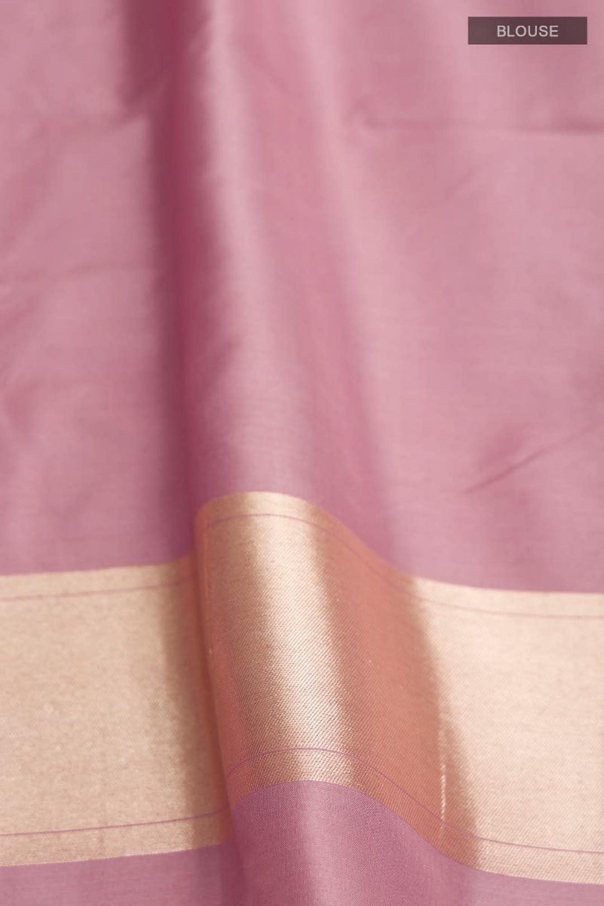 Chameli Chic-Pastel Pink Banarasi Silk Saree