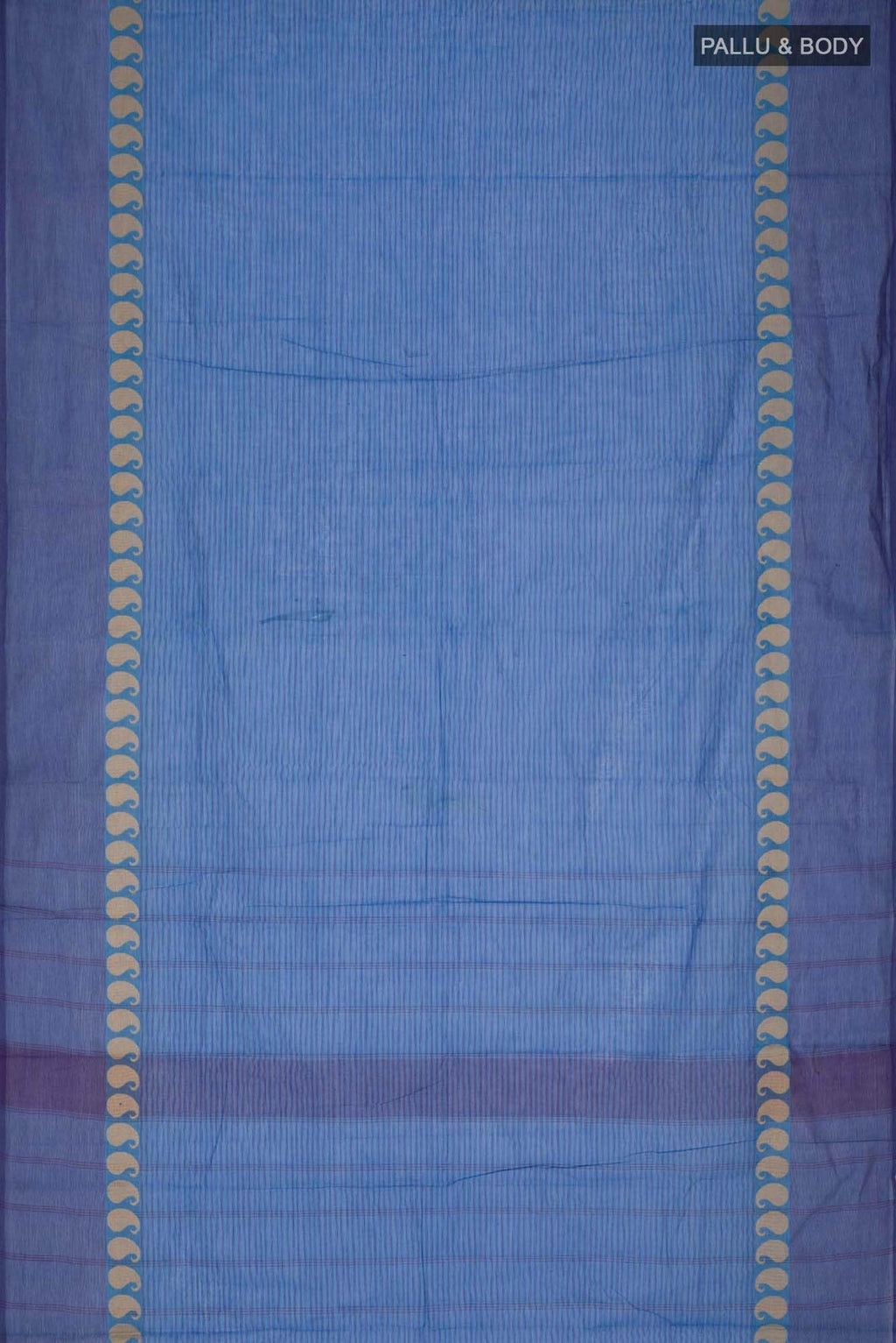 Blue Chettinad Cotton Saree