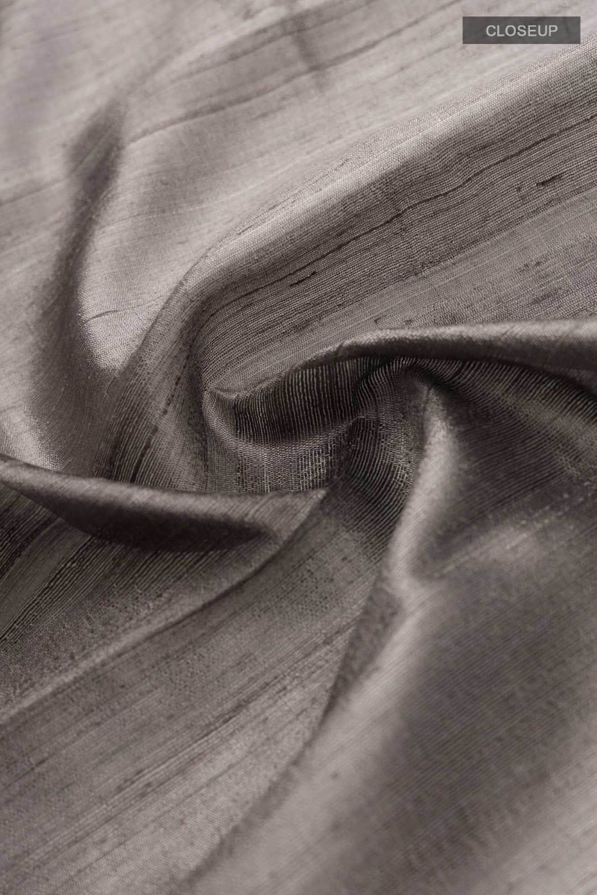 Bhavi-Grey Bhagalpuri Tussar Silk Saree