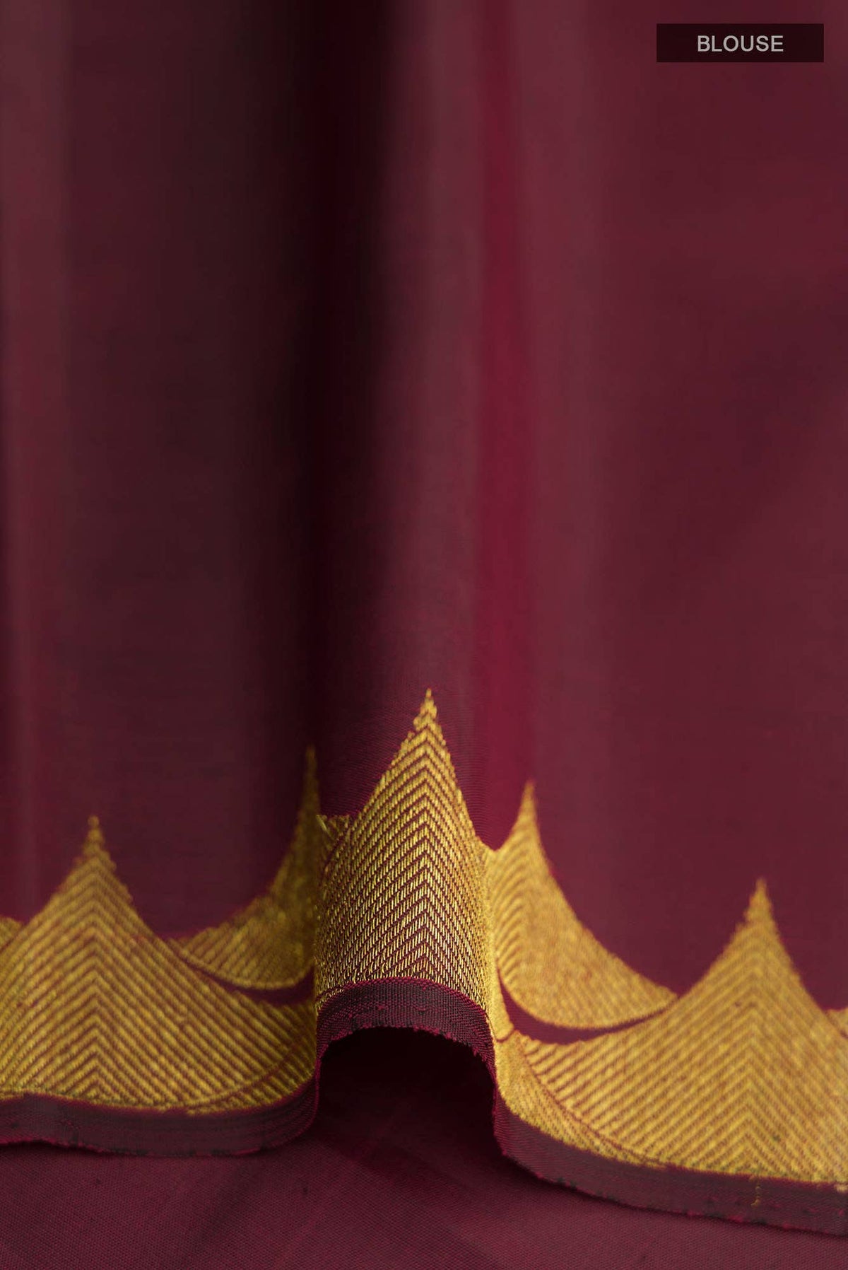 Black Kanchipuram Silk Saree