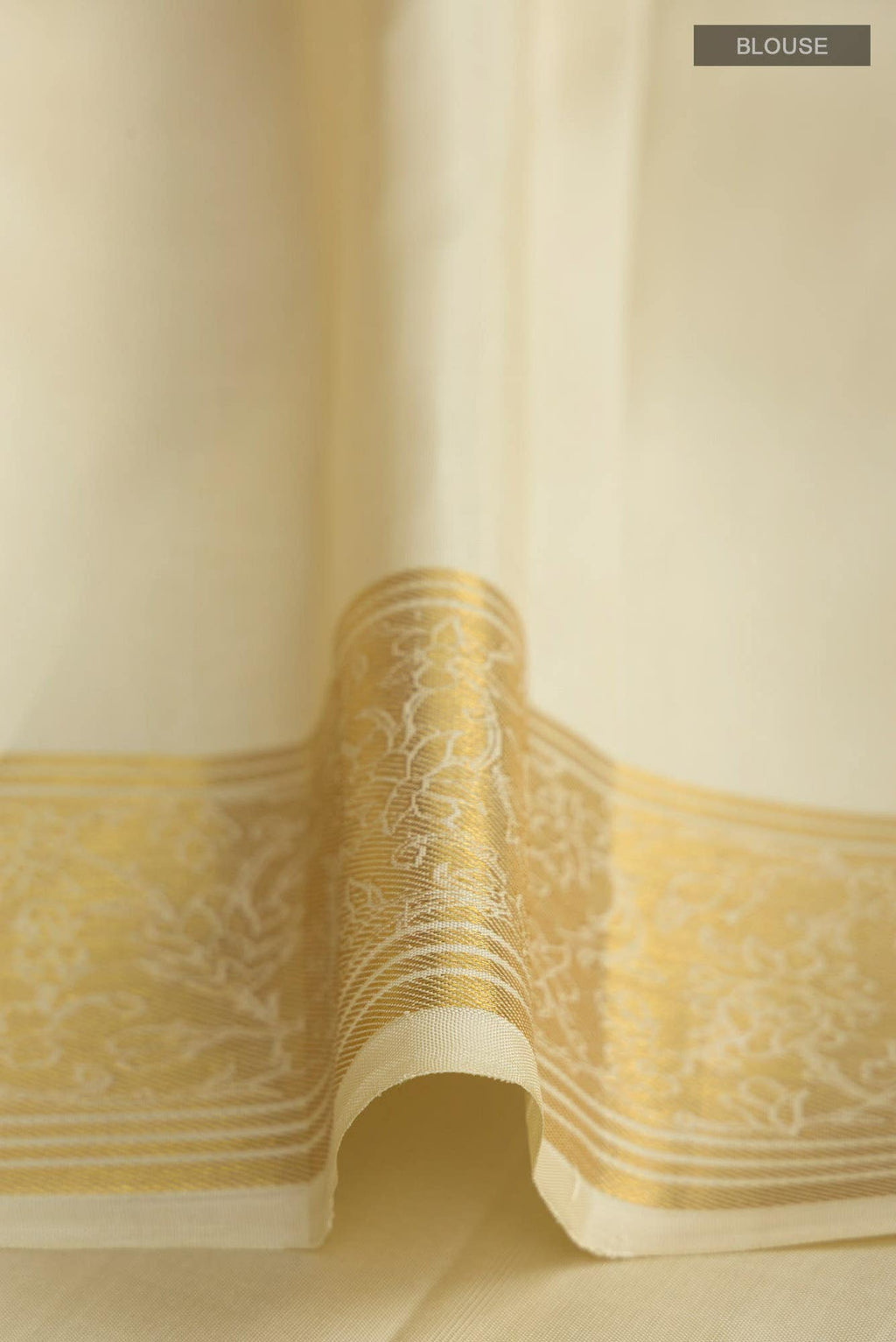 Aaditi-Cream Kanchipuram Silk Saree