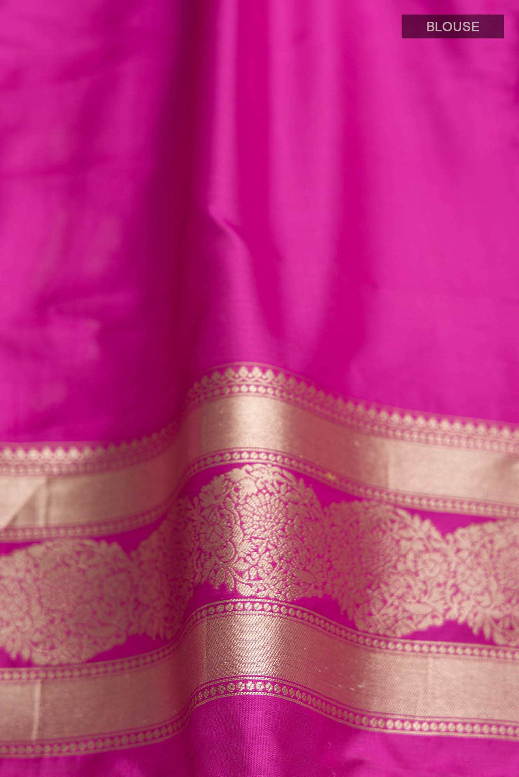 Bhagyavati-Magenta Banarasi Silk Saree