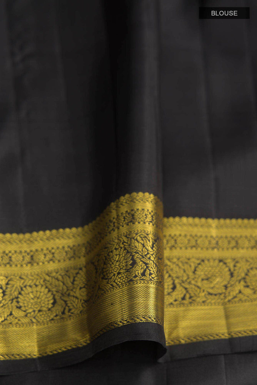 Mallika-Black Kanchipuram Silk Saree