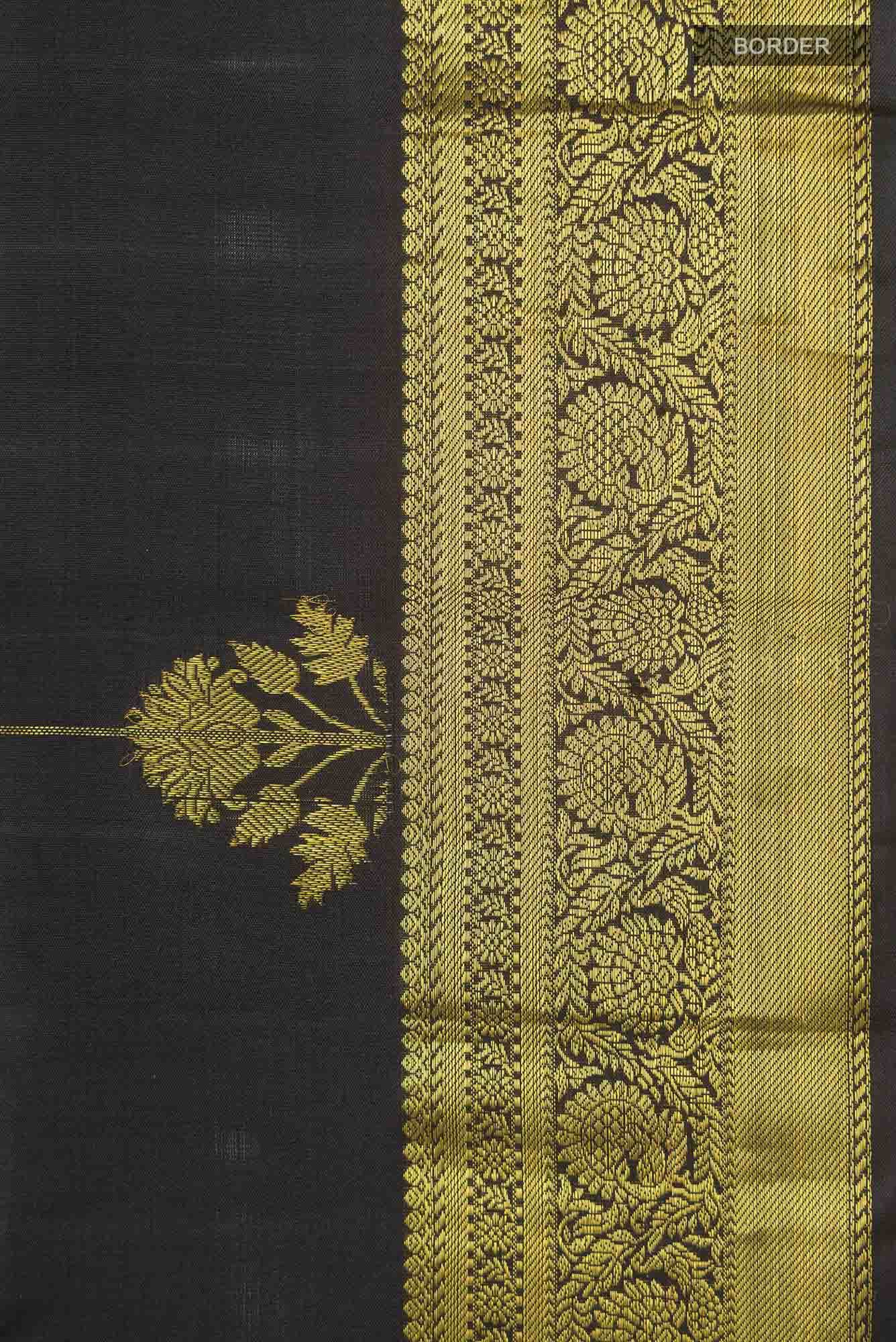 Mallika-Black Kanchipuram Silk Saree
