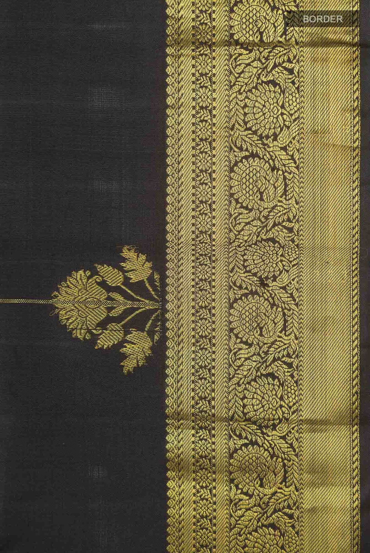 Mallika-Black Kanchipuram Silk Saree