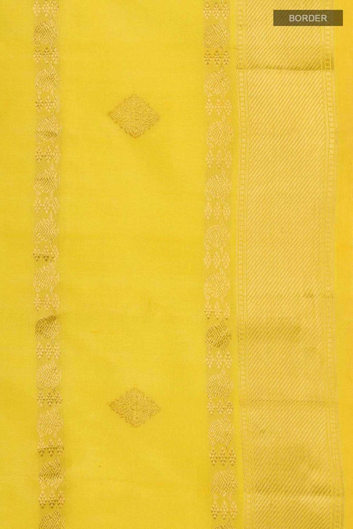 Ramya-Yellow Kanchipuram Silk Saree
