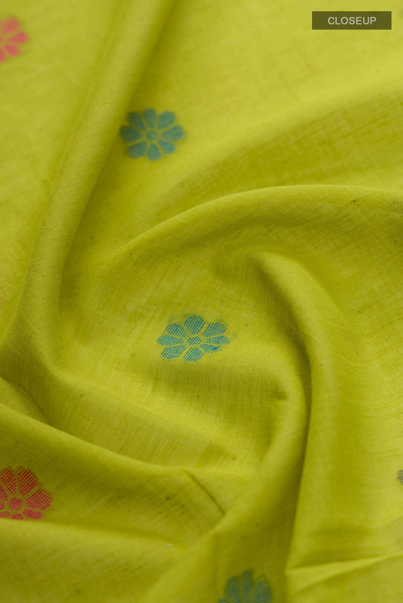 Green Bengal Cotton Saree