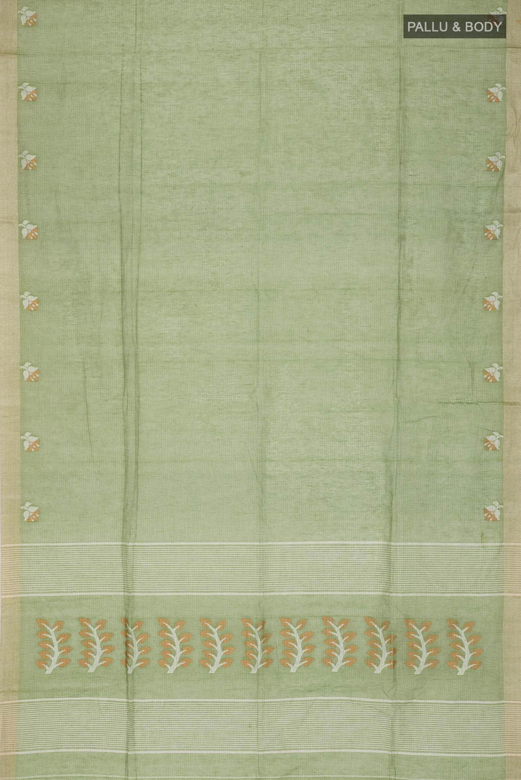 Green Bengal Cotton Saree