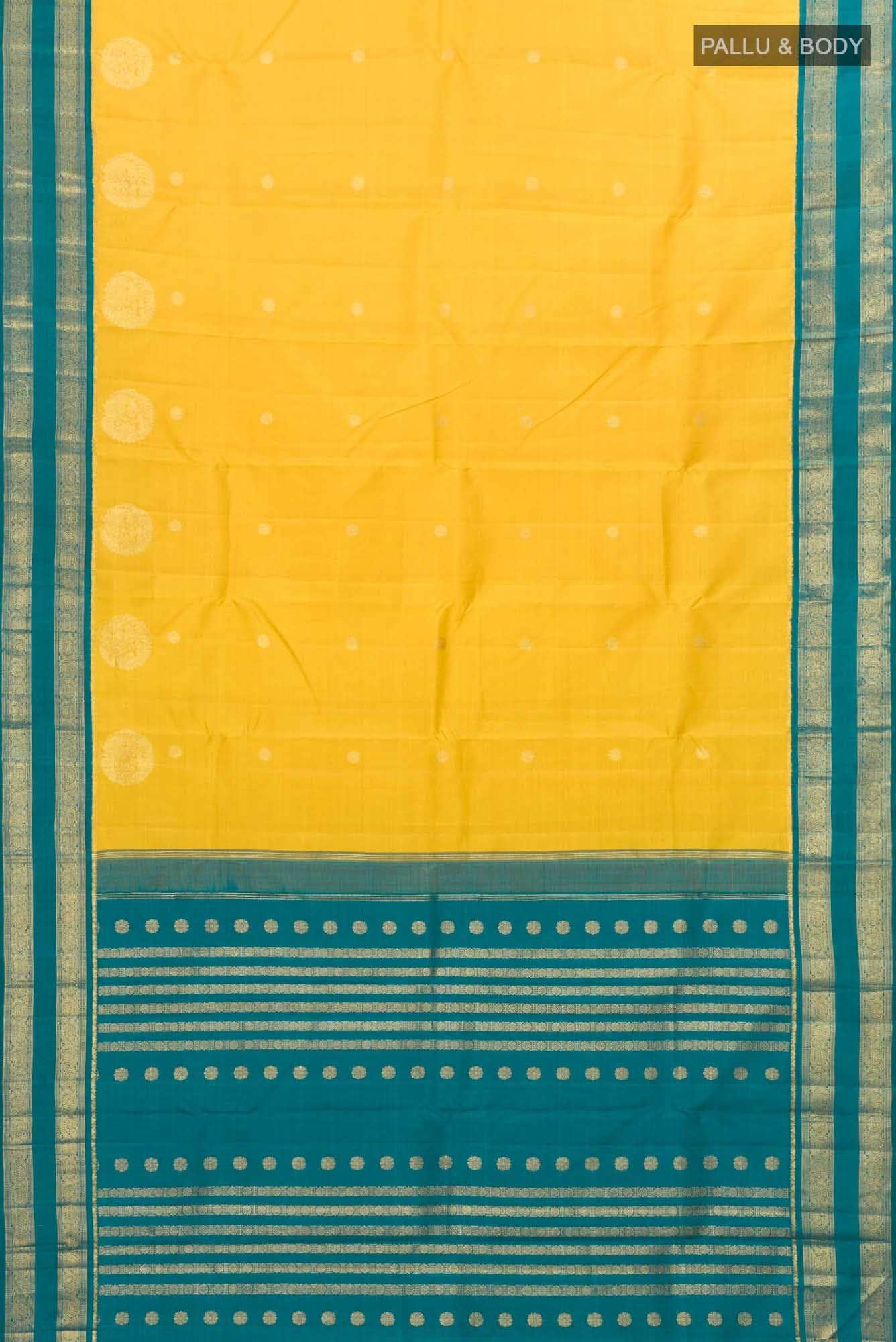 Rasika-Yellow Kanchipuram Silk Saree