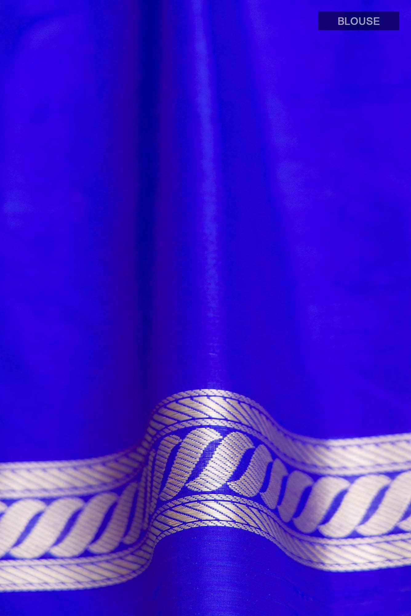 Gazal-Blue Banarasi Silk Saree