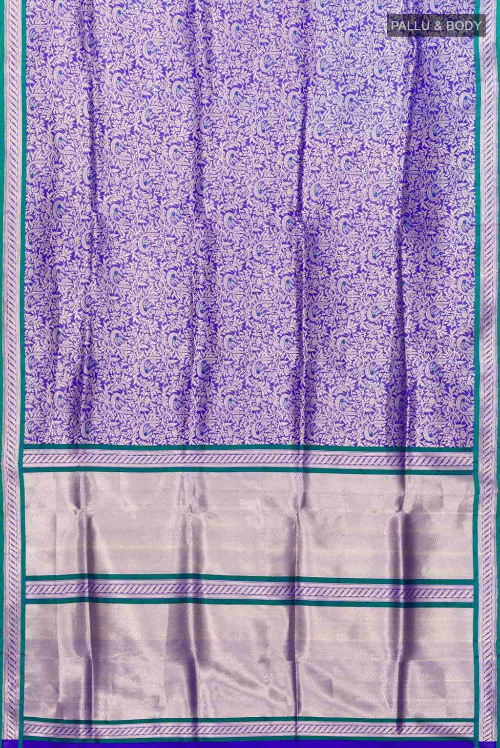 Gazal-Blue Banarasi Silk Saree