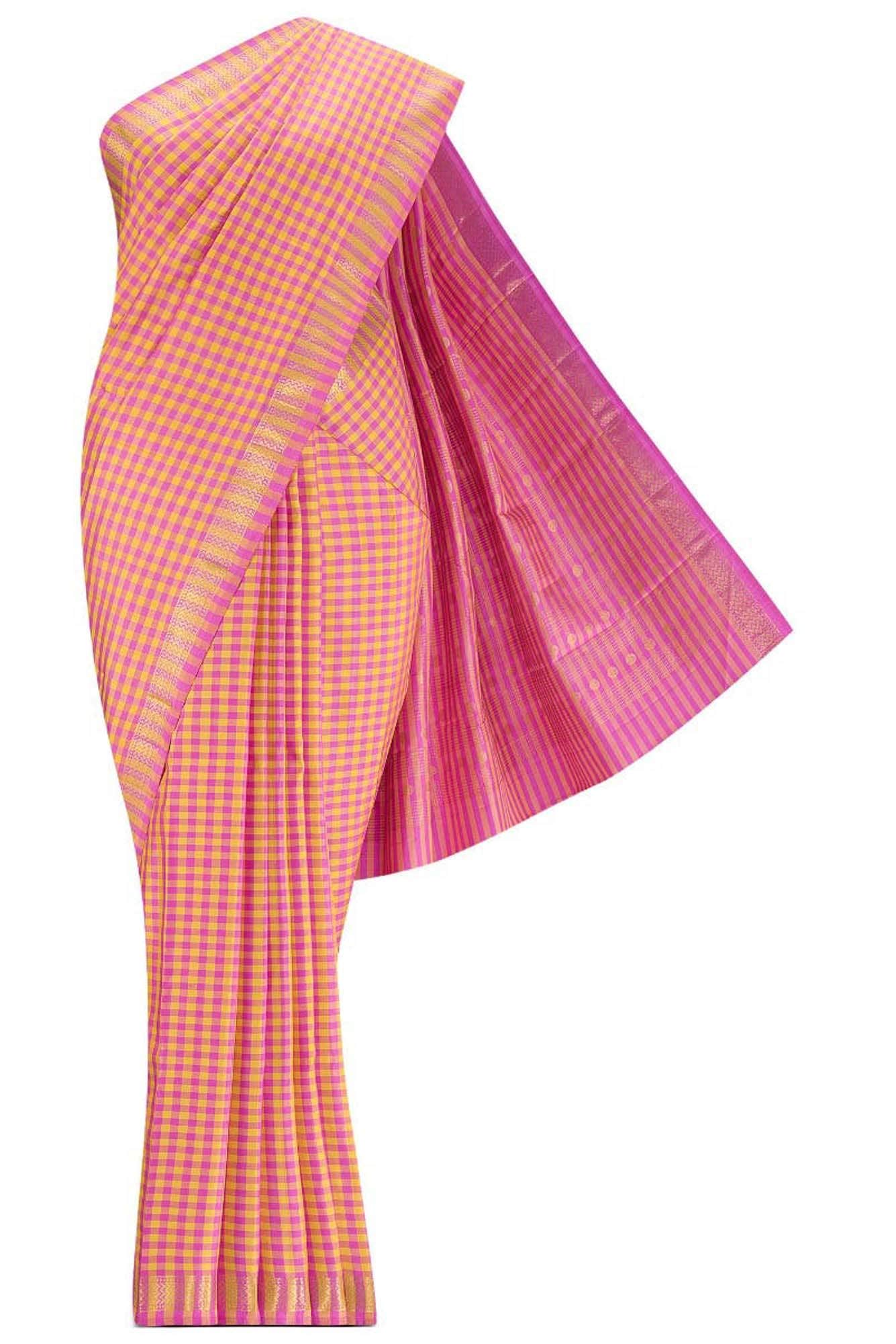 Samyukta-Multi Kanchipuram Silk Saree
