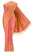 Lasya-Pink with Yellow Dual Tone Kanchipuram Silk Saree