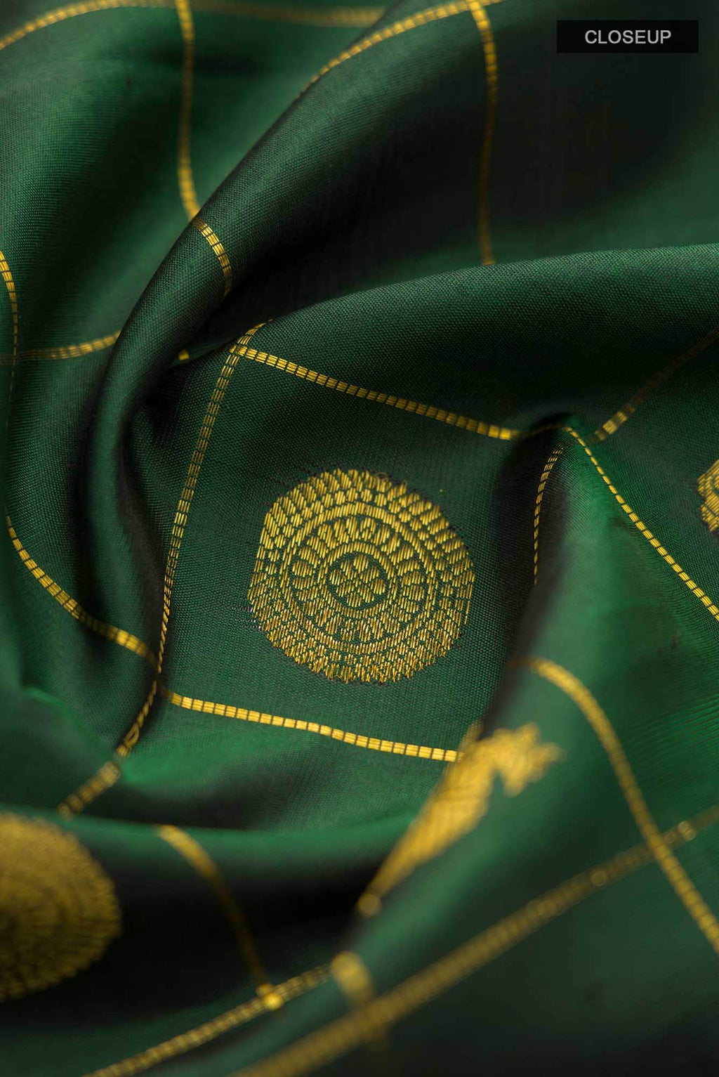 Green Kanchipuram Silk Saree