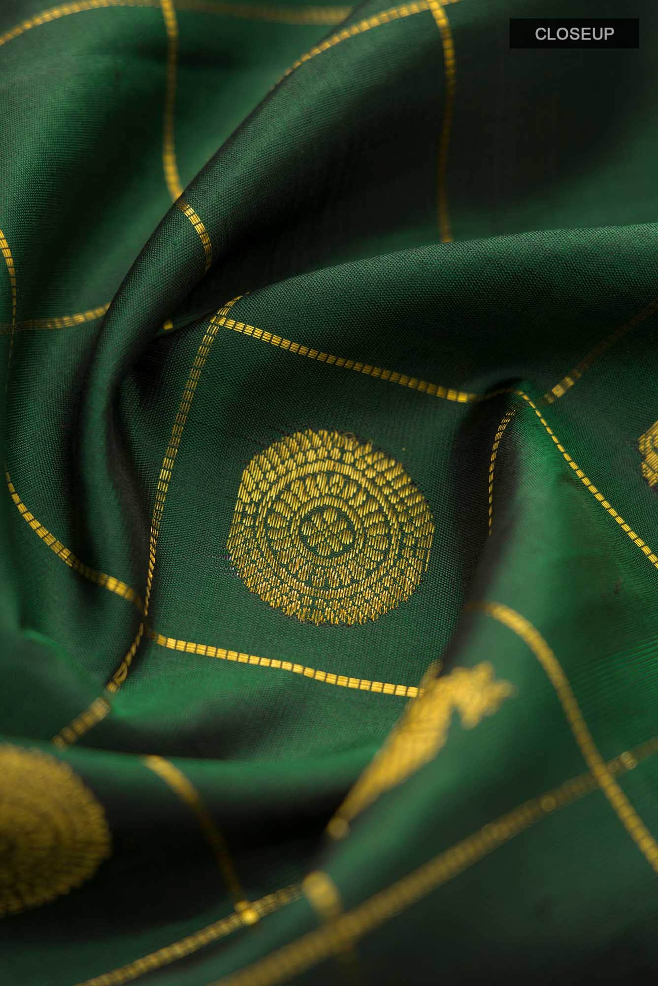 Green Kanchipuram Silk Saree