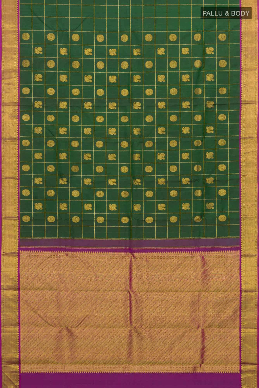 Green Kanchipuram Silk Saree