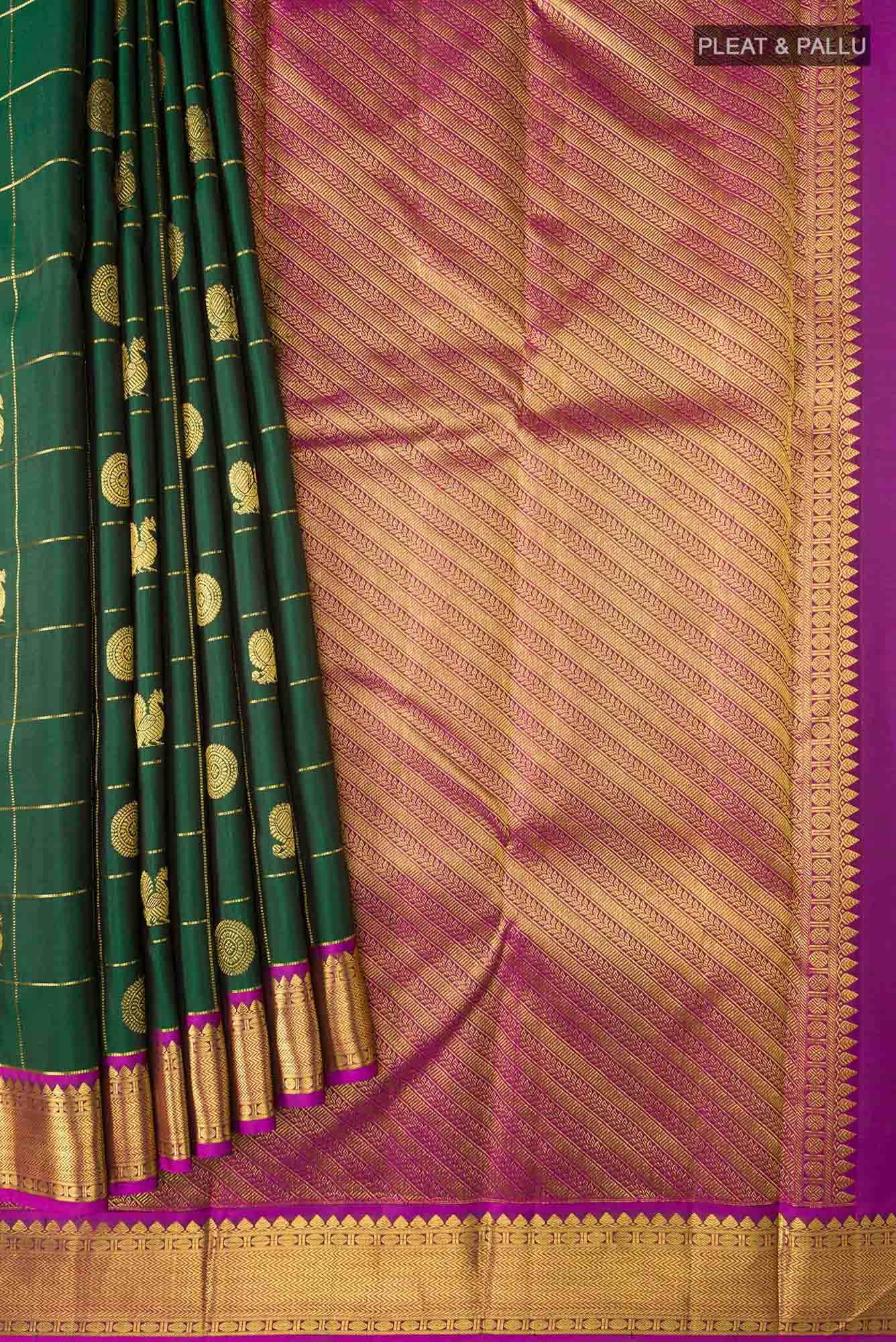 Green Kanchipuram Silk Saree