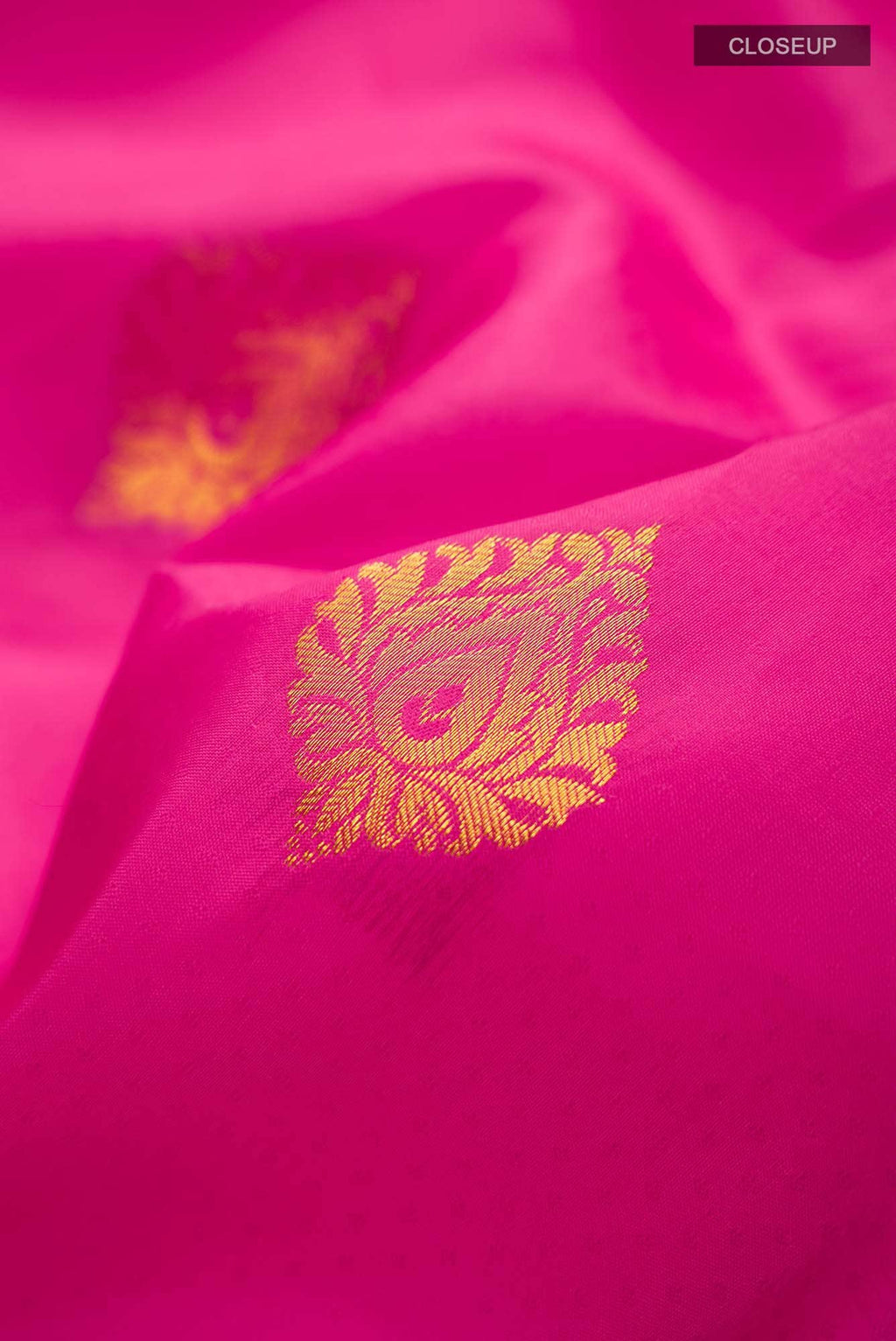 Pink Blended Kanchipuram Silk Saree