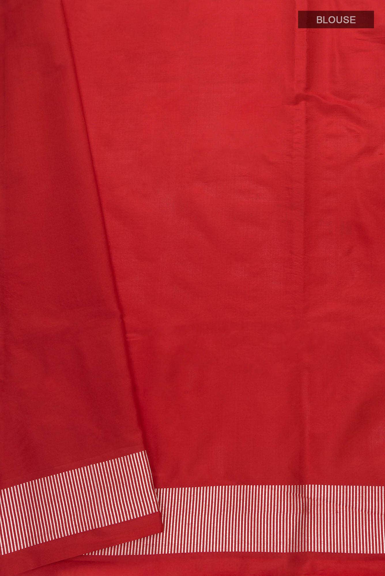 Prance-Red Banarasi Silk Saree