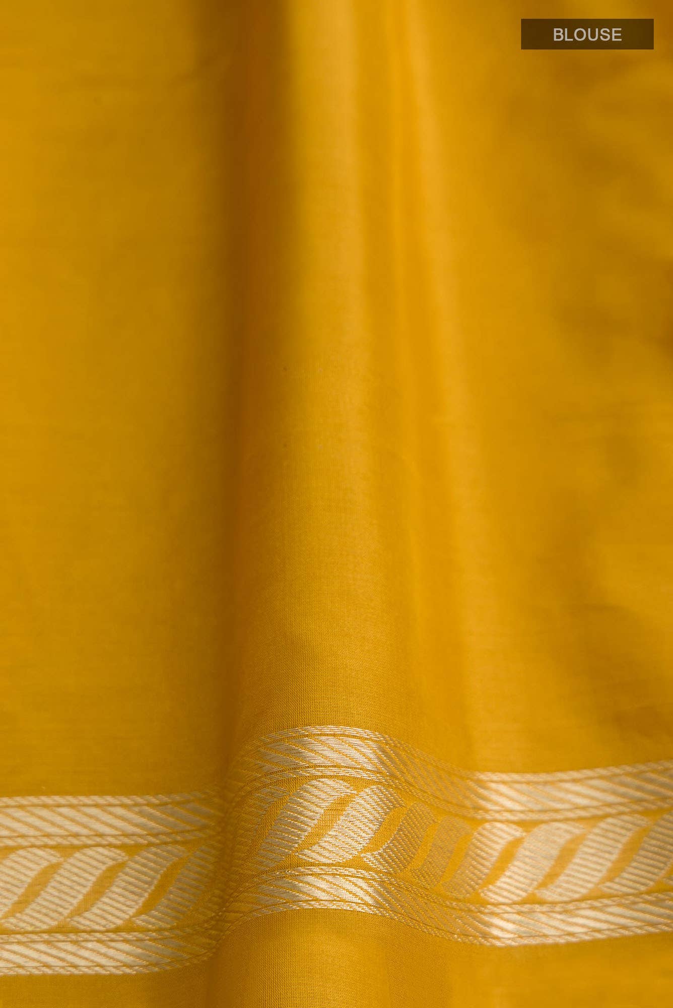 Gazal-Yellow Banarasi Silk Saree