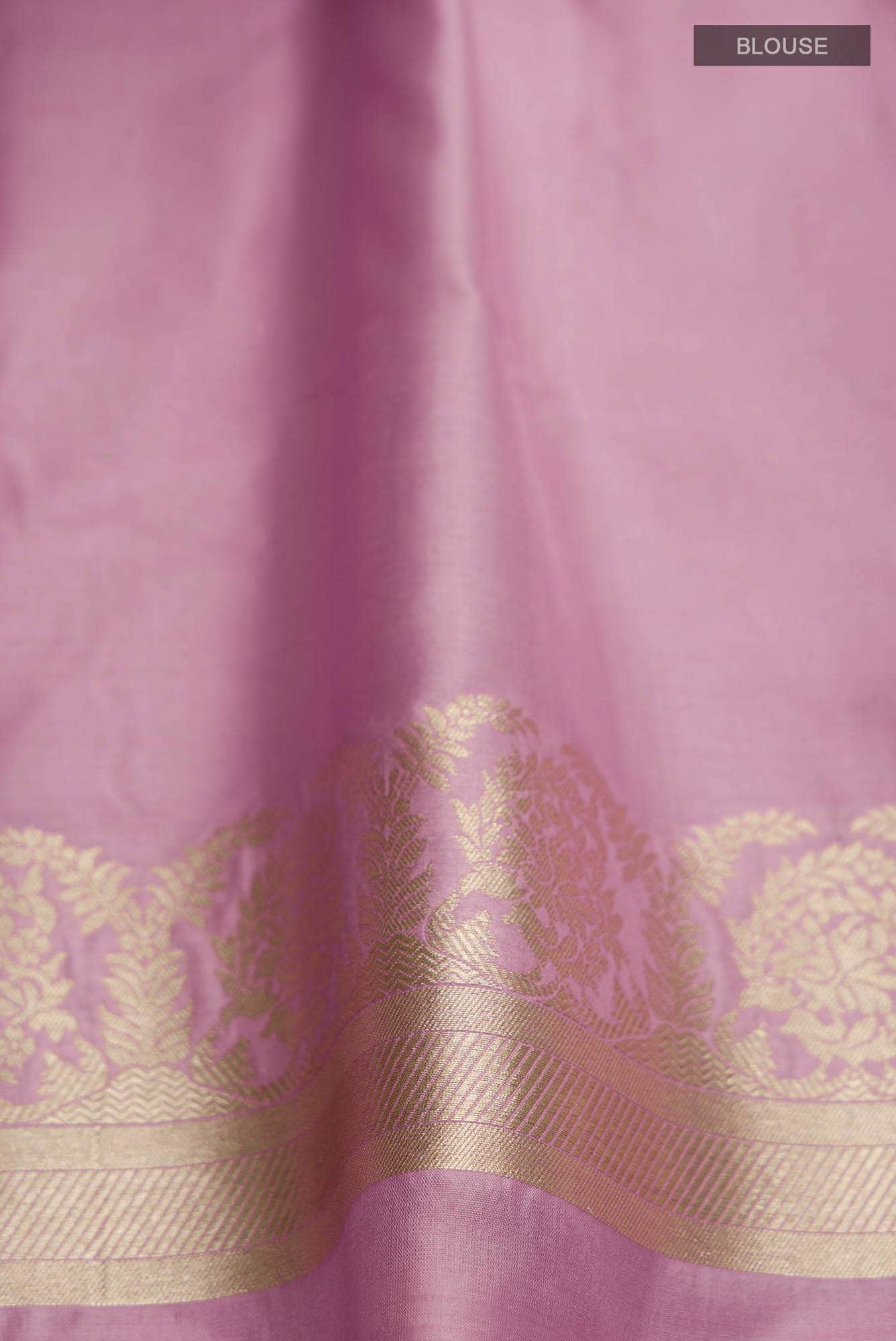 Bhumi-Pink Banarasi Silk Saree