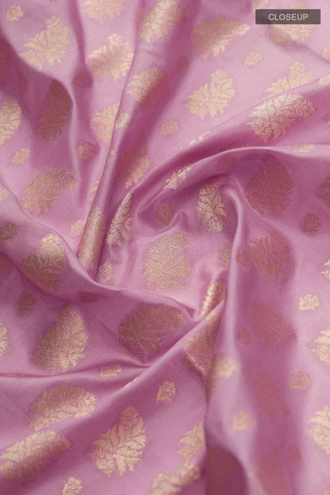 Bhumi-Pink Banarasi Silk Saree