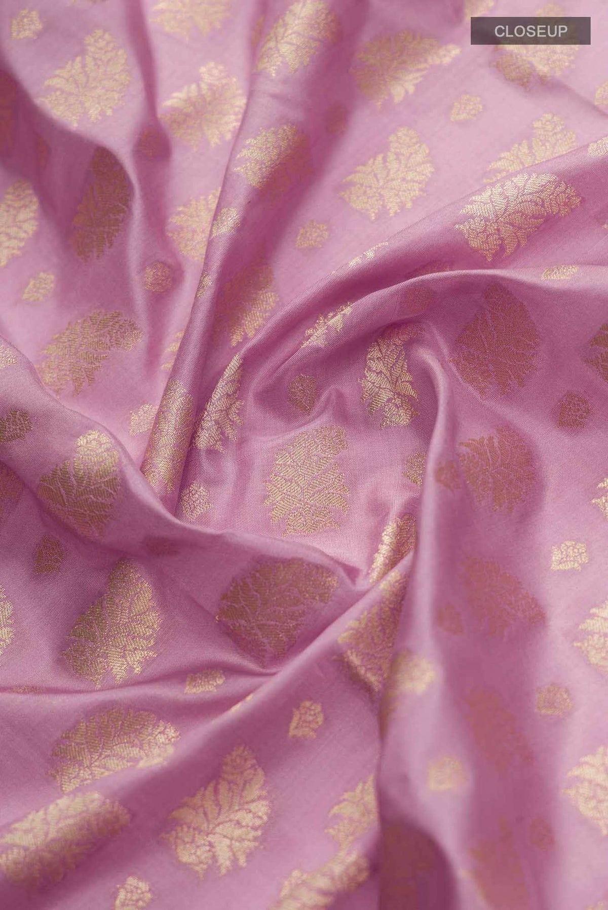 Bhumi-Pink Banarasi Silk Saree