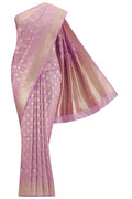 Bhumi-Pink Banarasi Silk Saree