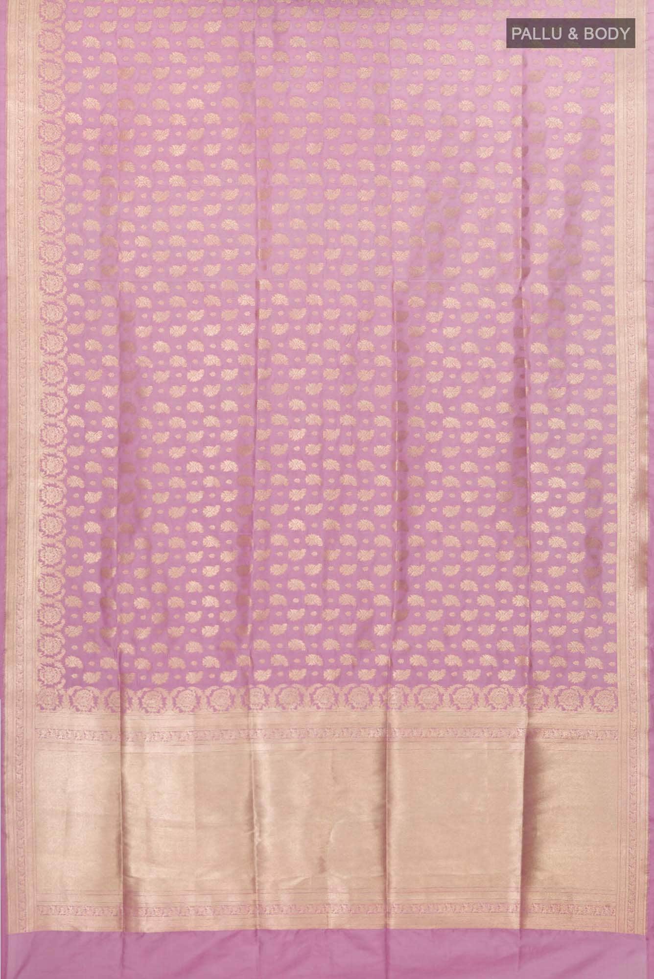 Bhumi-Pink Banarasi Silk Saree