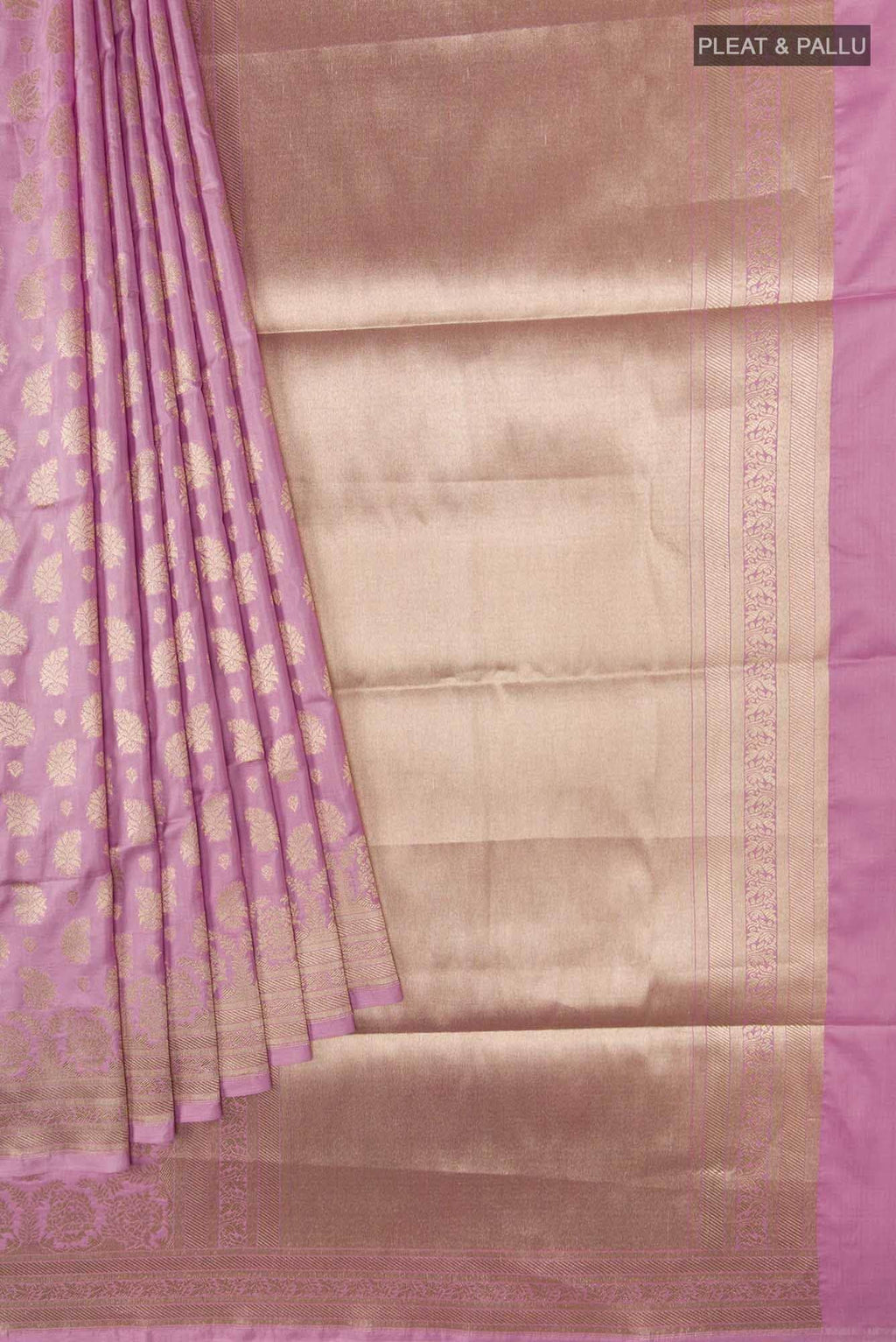 Bhumi-Pink Banarasi Silk Saree
