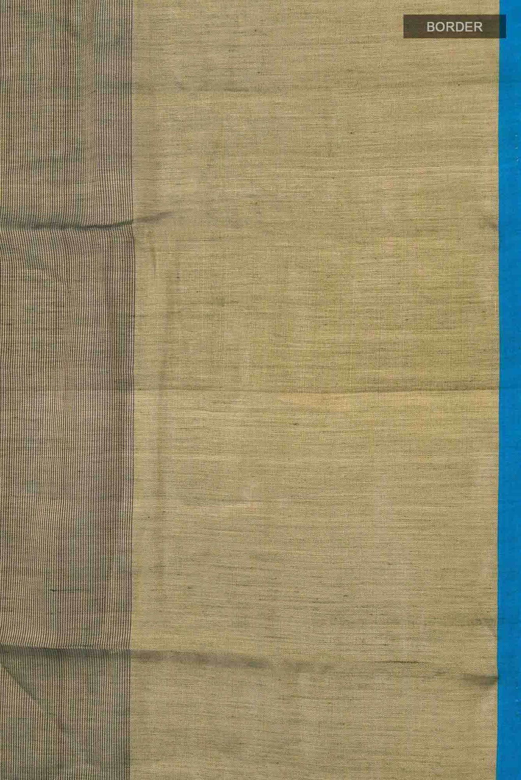 Green Chanderi Tissue Silk Cotton Saree