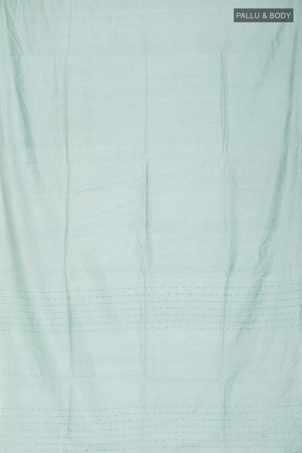 Green Blended Tussar Silk Saree