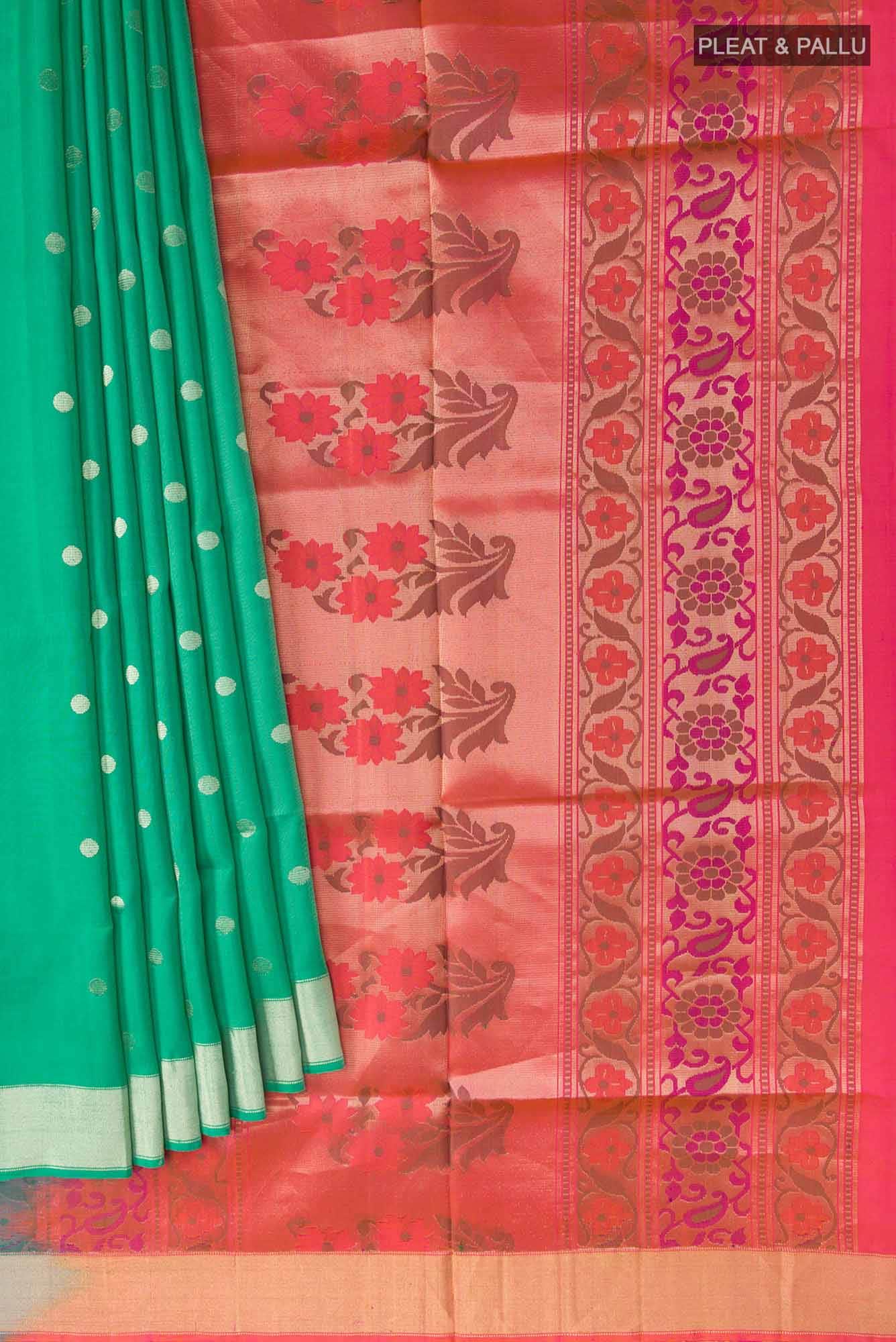 Green Soft Silk Saree