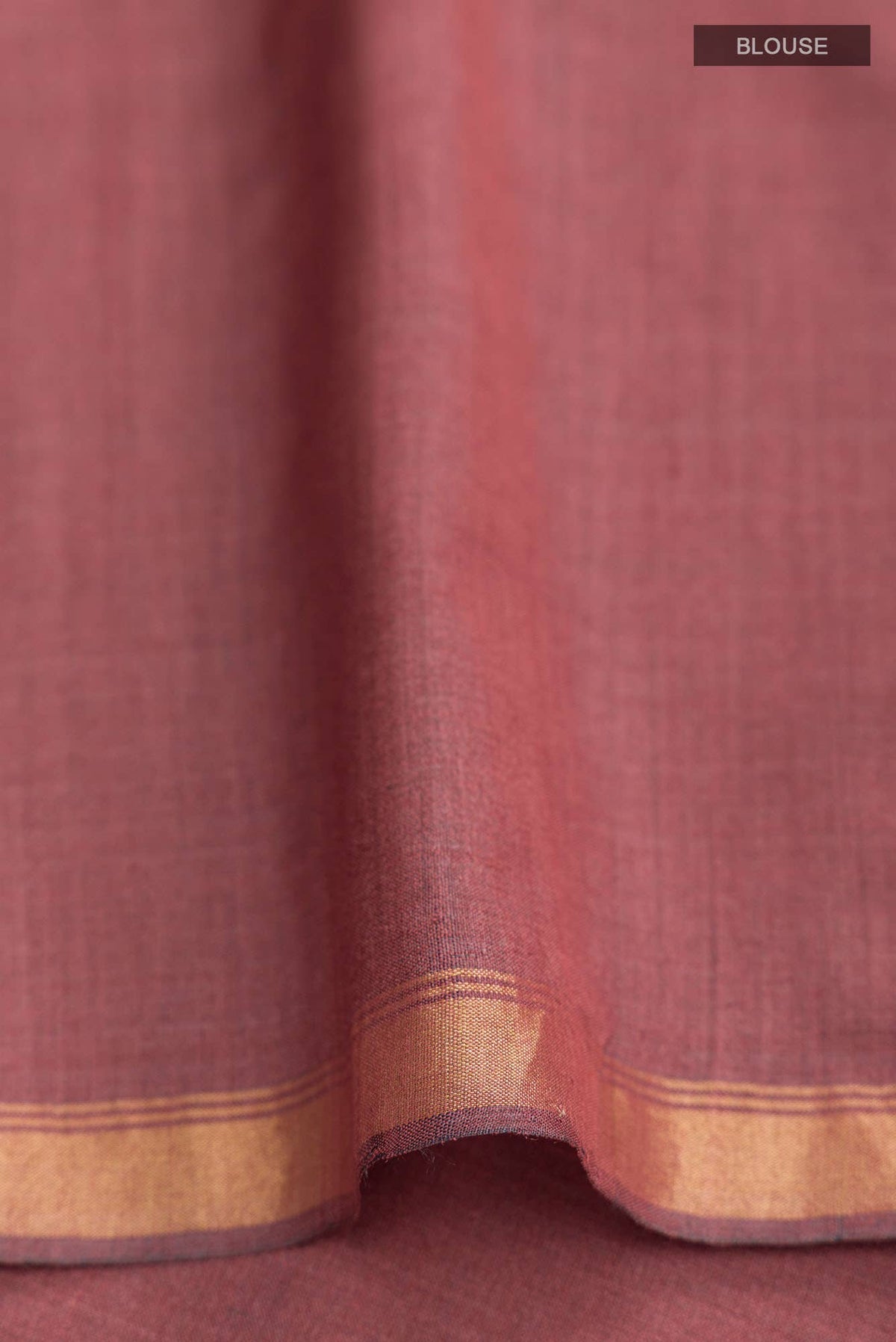 Chili Lily-Maroon Bhagalpuri Tussar Silk Saree