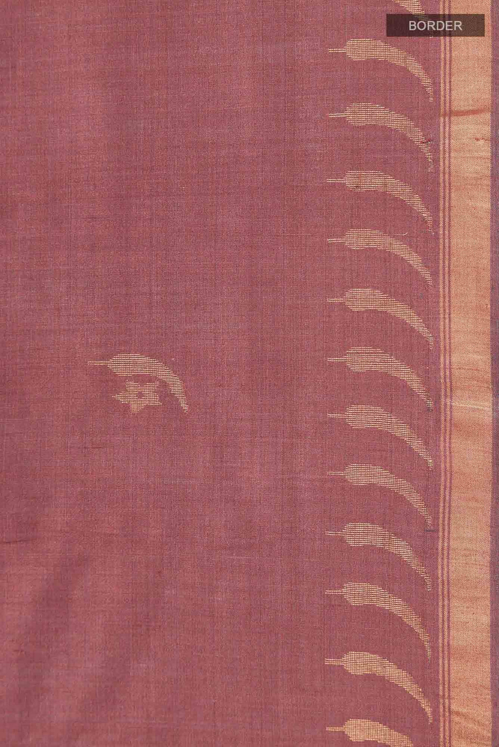 Chili Lily-Maroon Bhagalpuri Tussar Silk Saree