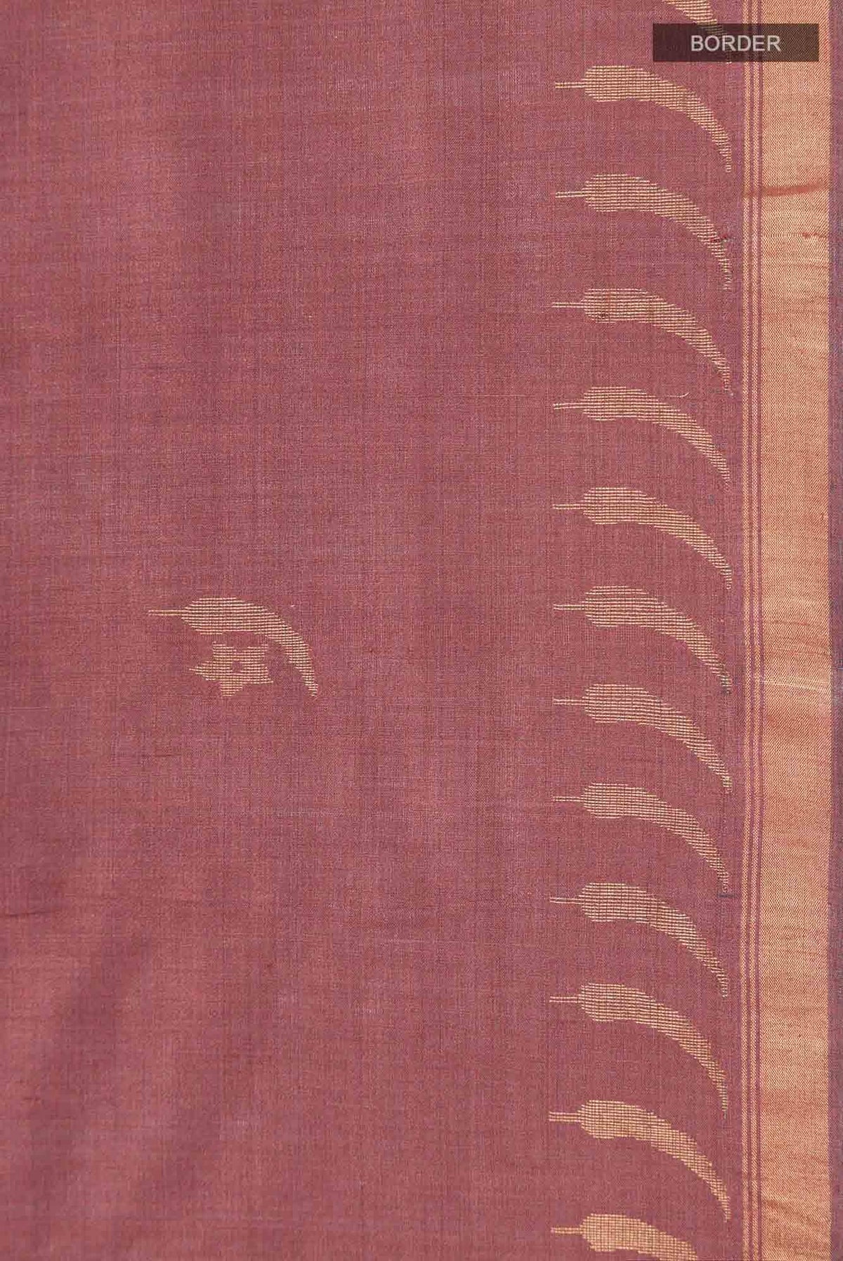 Chili Lily-Maroon Bhagalpuri Tussar Silk Saree