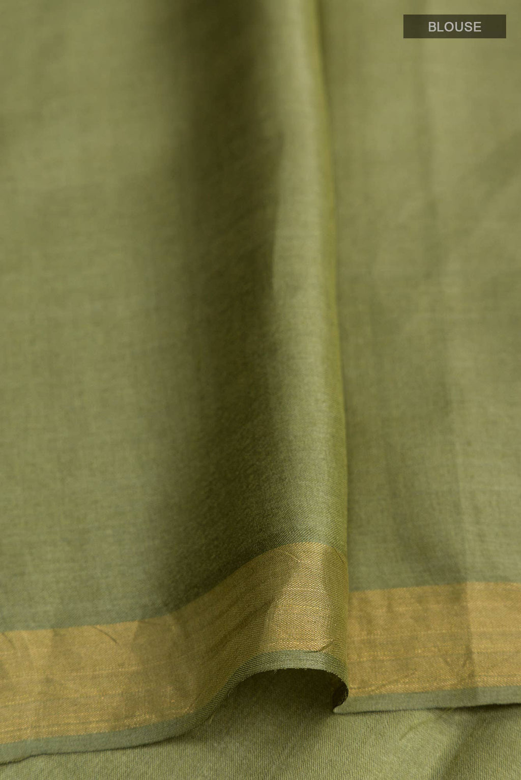 Juliet in the Jungle-Green Bhagalpuri Tussar Silk Saree