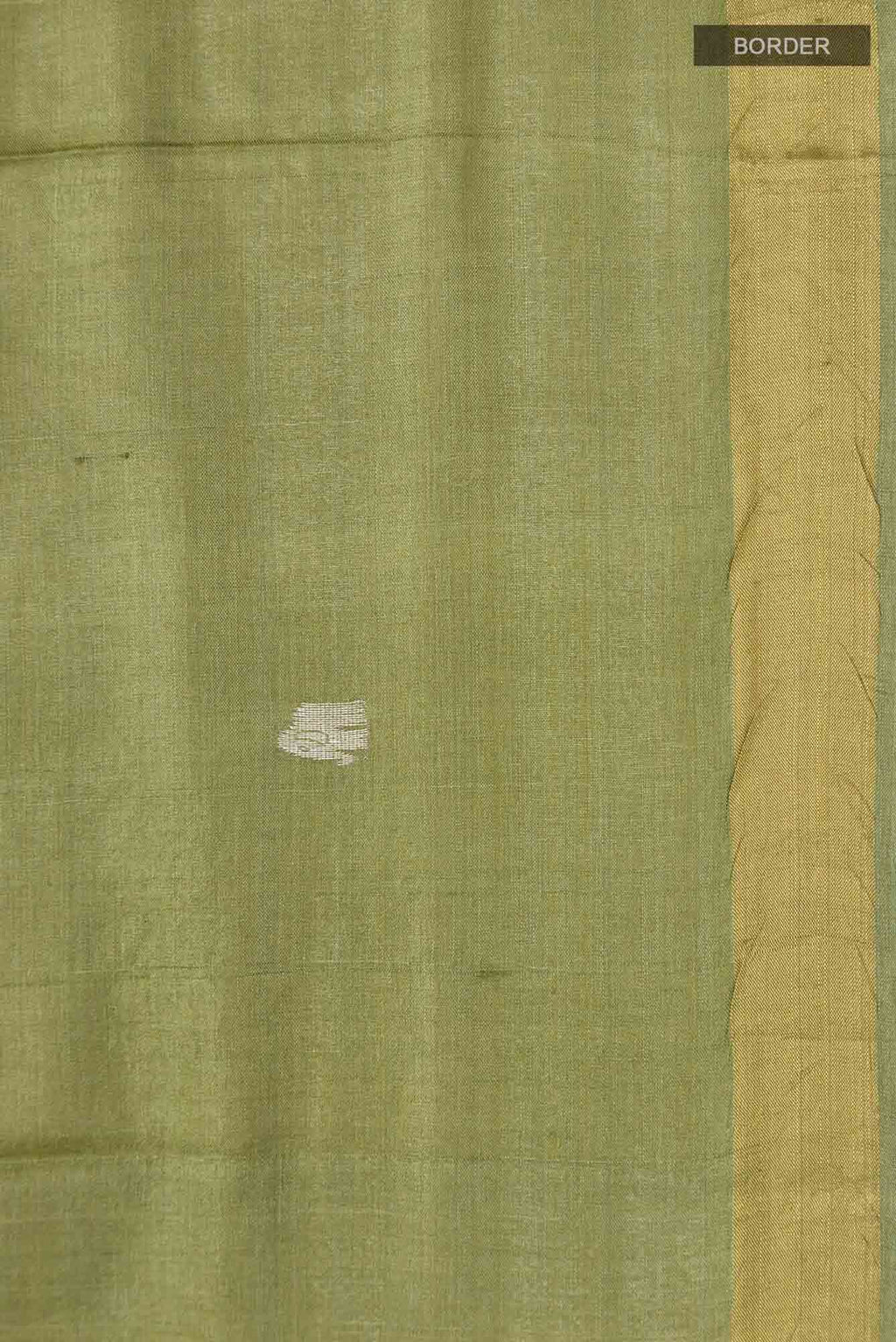 Juliet in the Jungle-Green Bhagalpuri Tussar Silk Saree