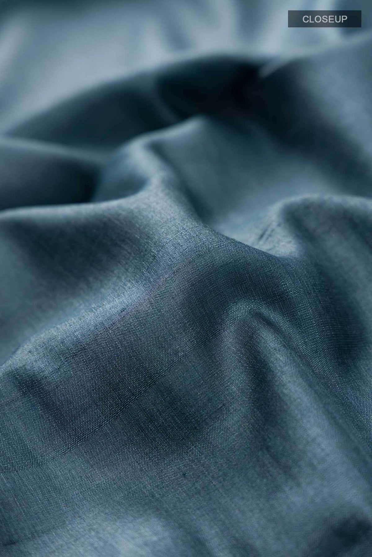 Elephant Whispers-Blue Bhagalpuri Tussar Silk Saree
