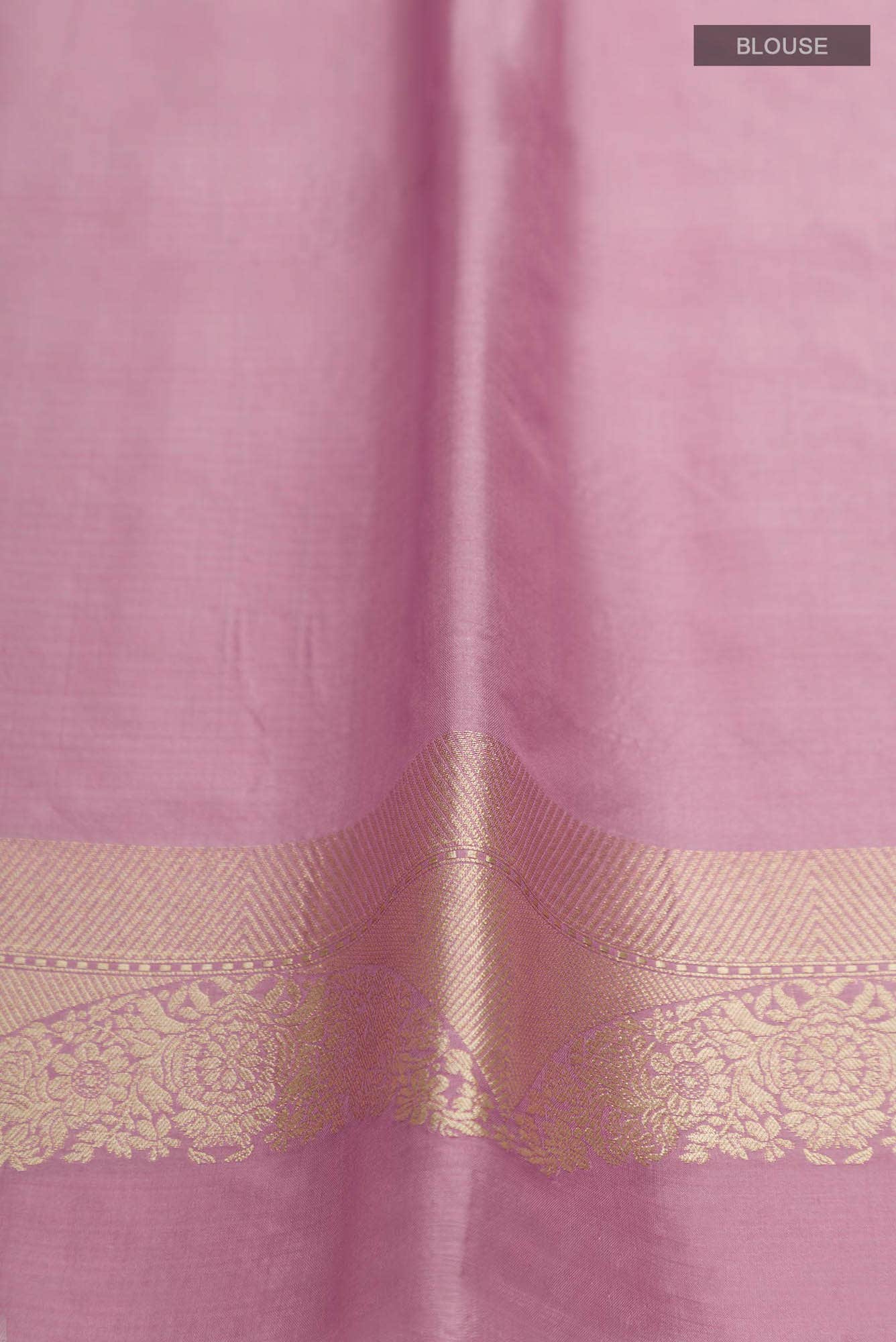 Vibhushita-Pink Banarasi Silk Saree