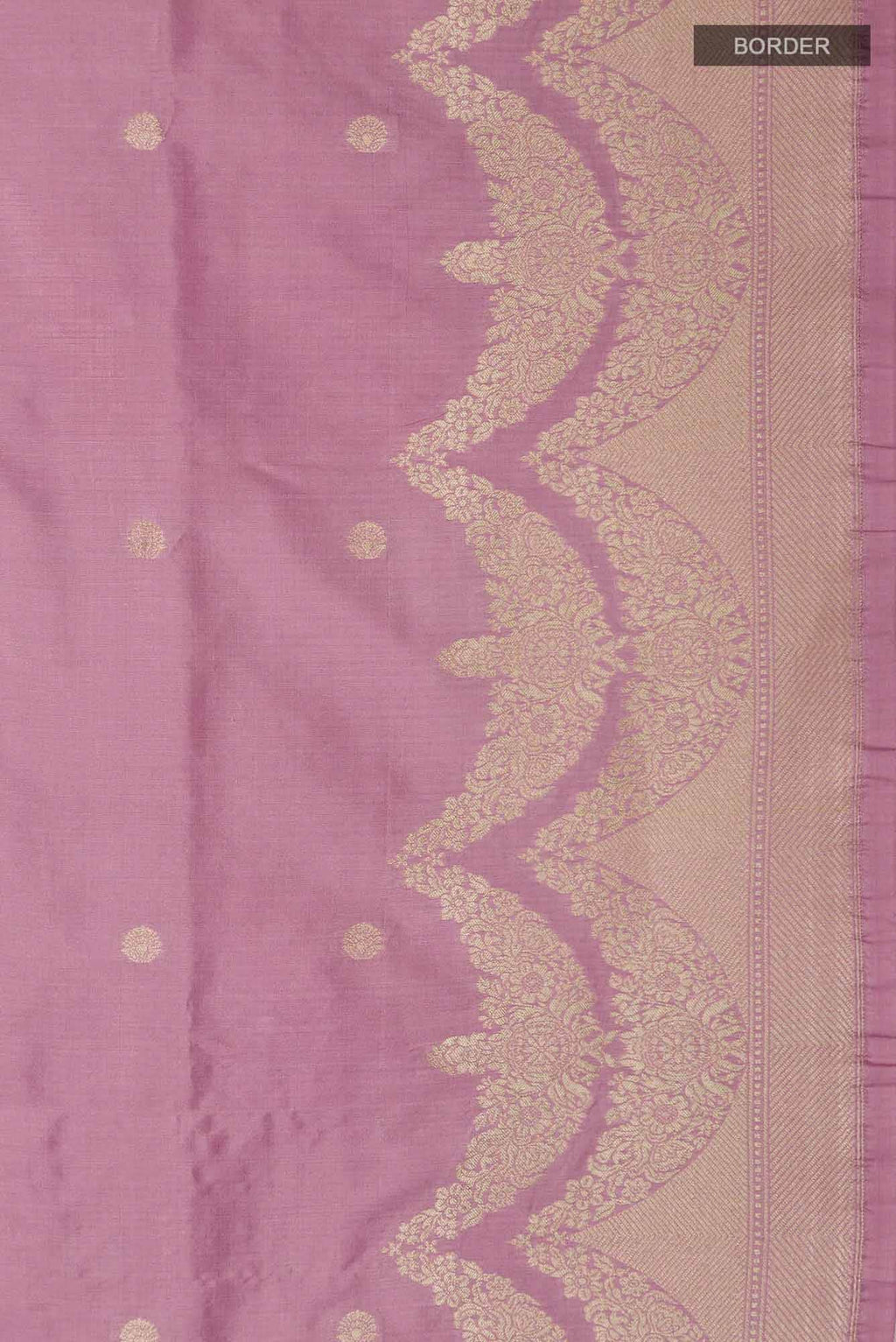 Vibhushita-Pink Banarasi Silk Saree
