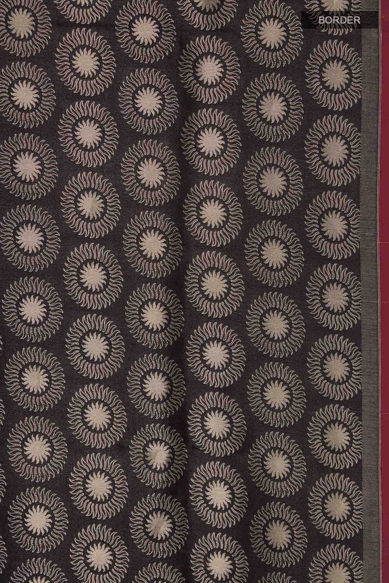 A New Day-Black Banarasi Silk Saree