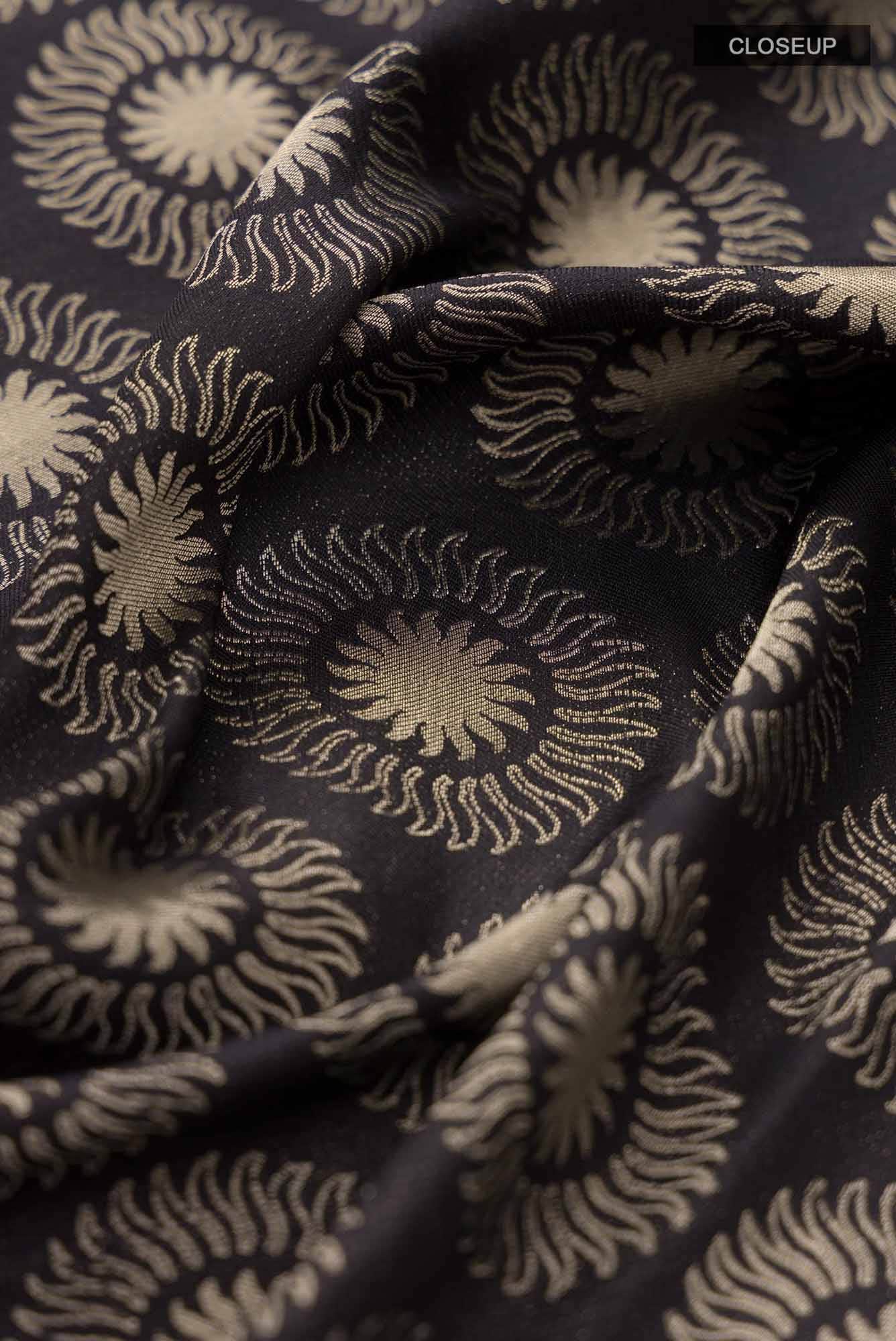 A New Day-Black Banarasi Silk Saree