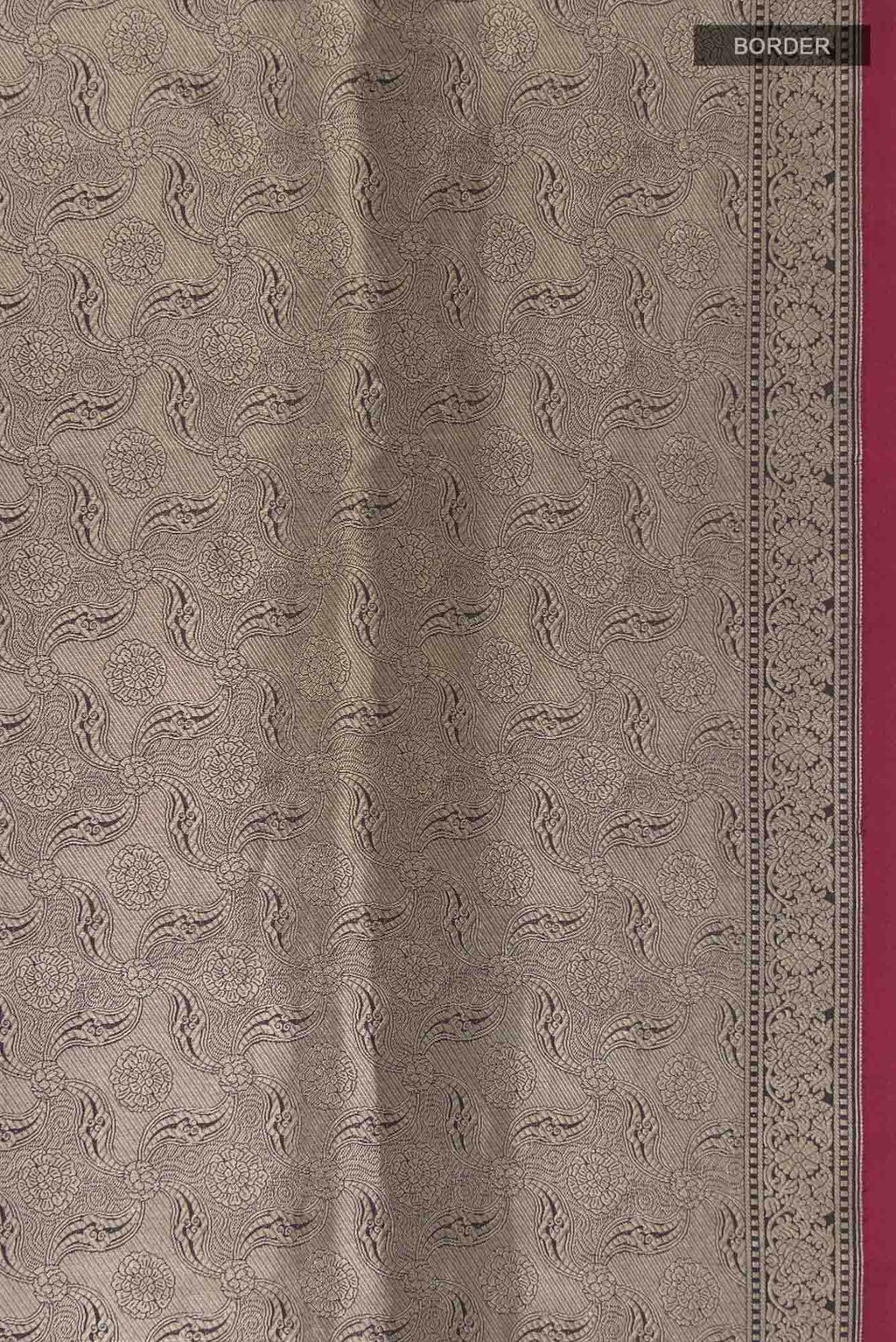 By the Bank of Ganges-Black Banarasi Silk Saree