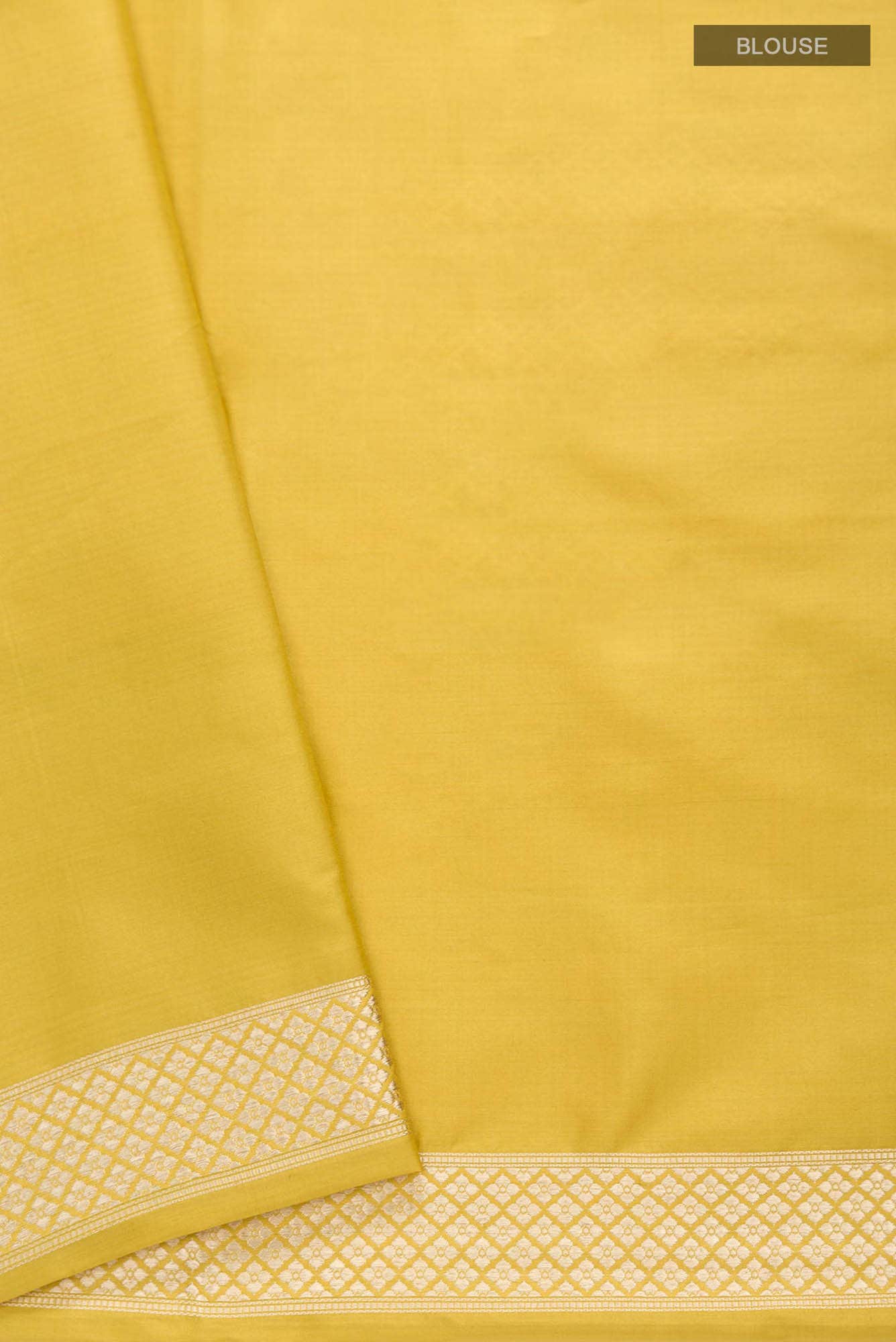 Chariots of the Sun-Yellow Banarasi Silk Saree