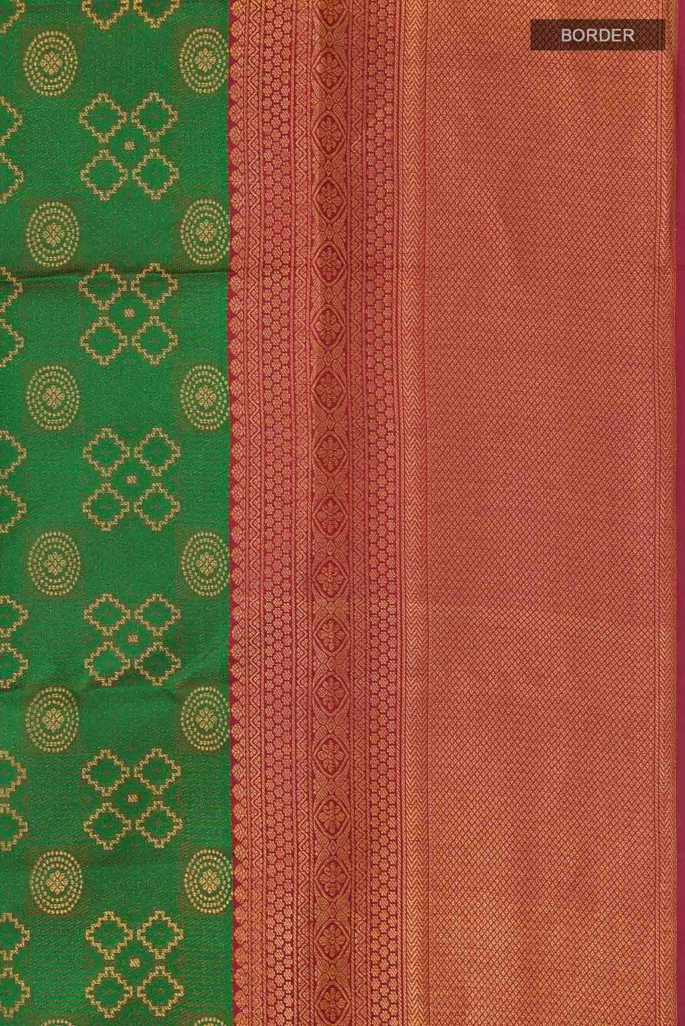Green Kanchipuram Silk Saree