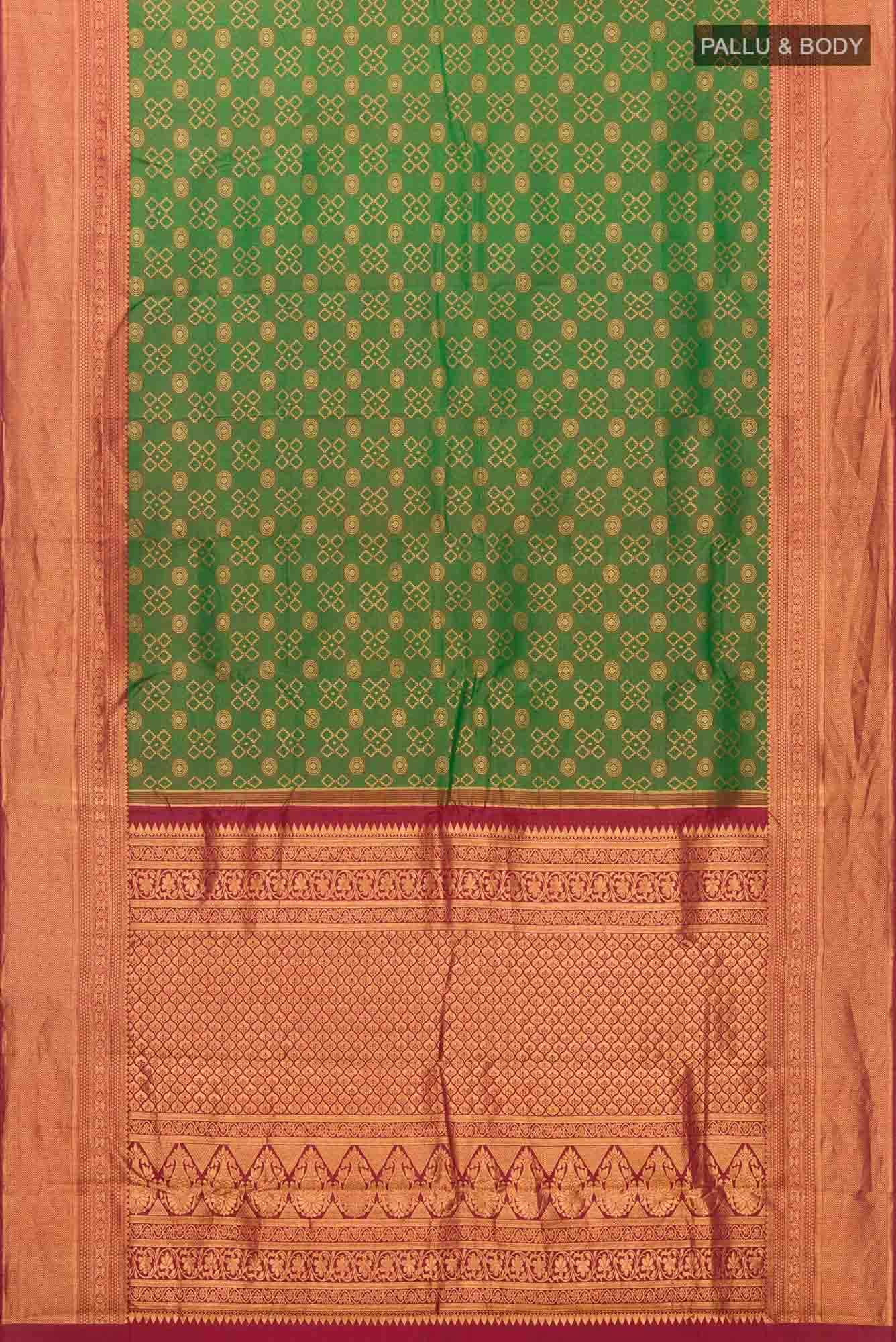 Green Kanchipuram Silk Saree