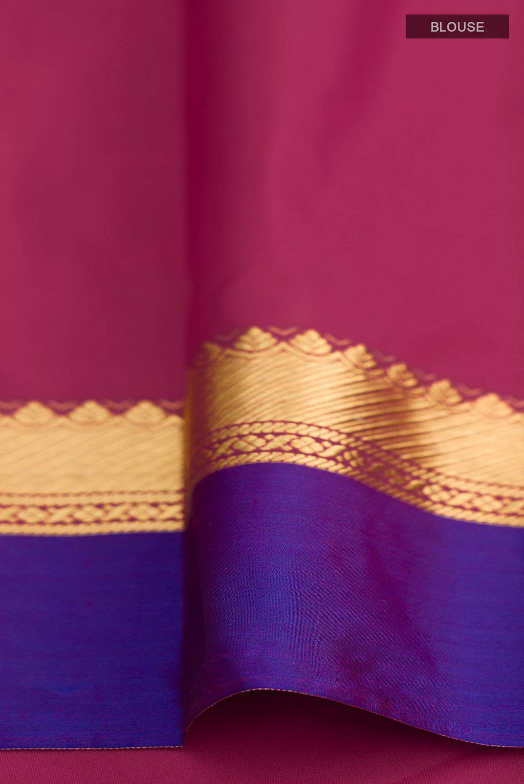 Pink Blended Art Silk Saree