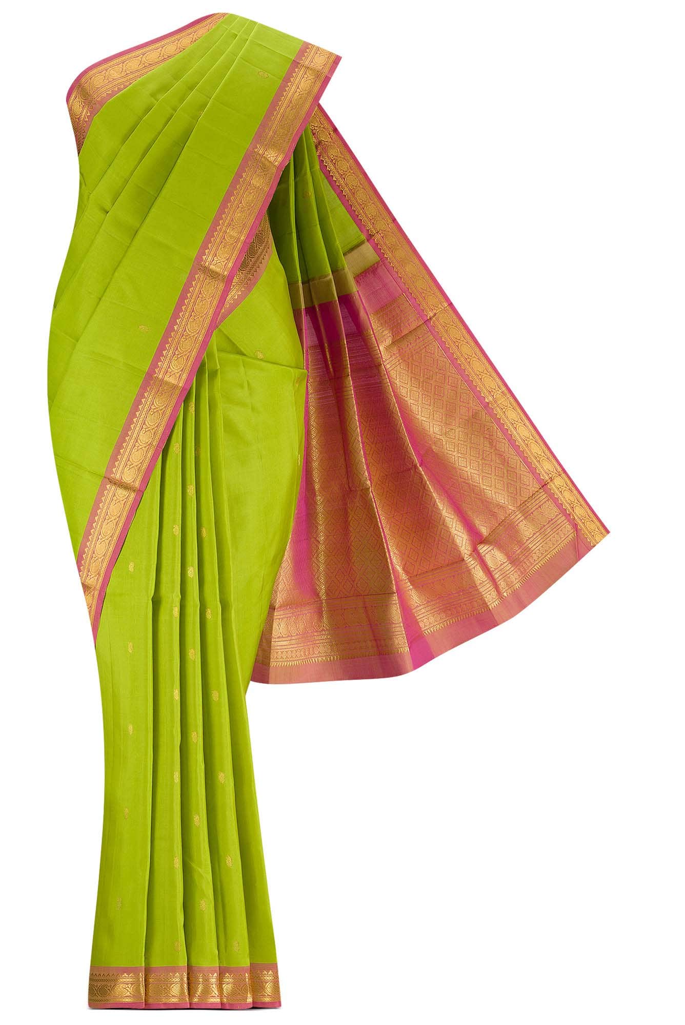 Green Kanchipuram Silk Saree